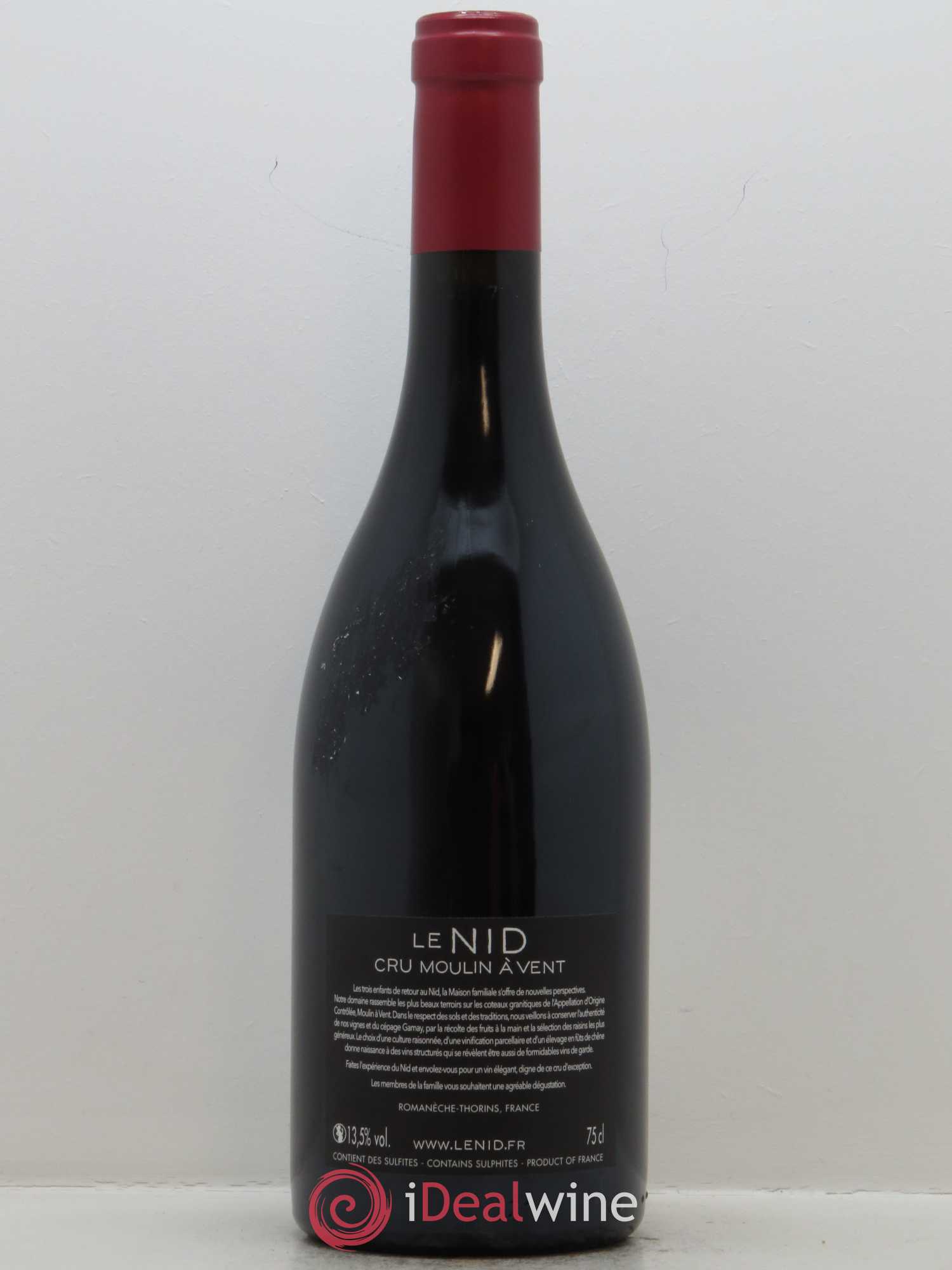 Moulin-à-Vent Maison Le Nid 2016 - Lot de 1 bouteille - 1