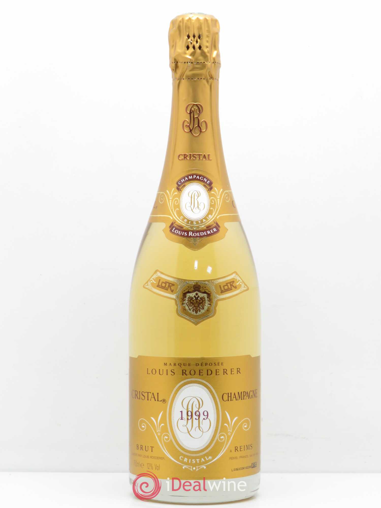 Cristal Louis Roederer 1999 - Lot de 1 bouteille - 0
