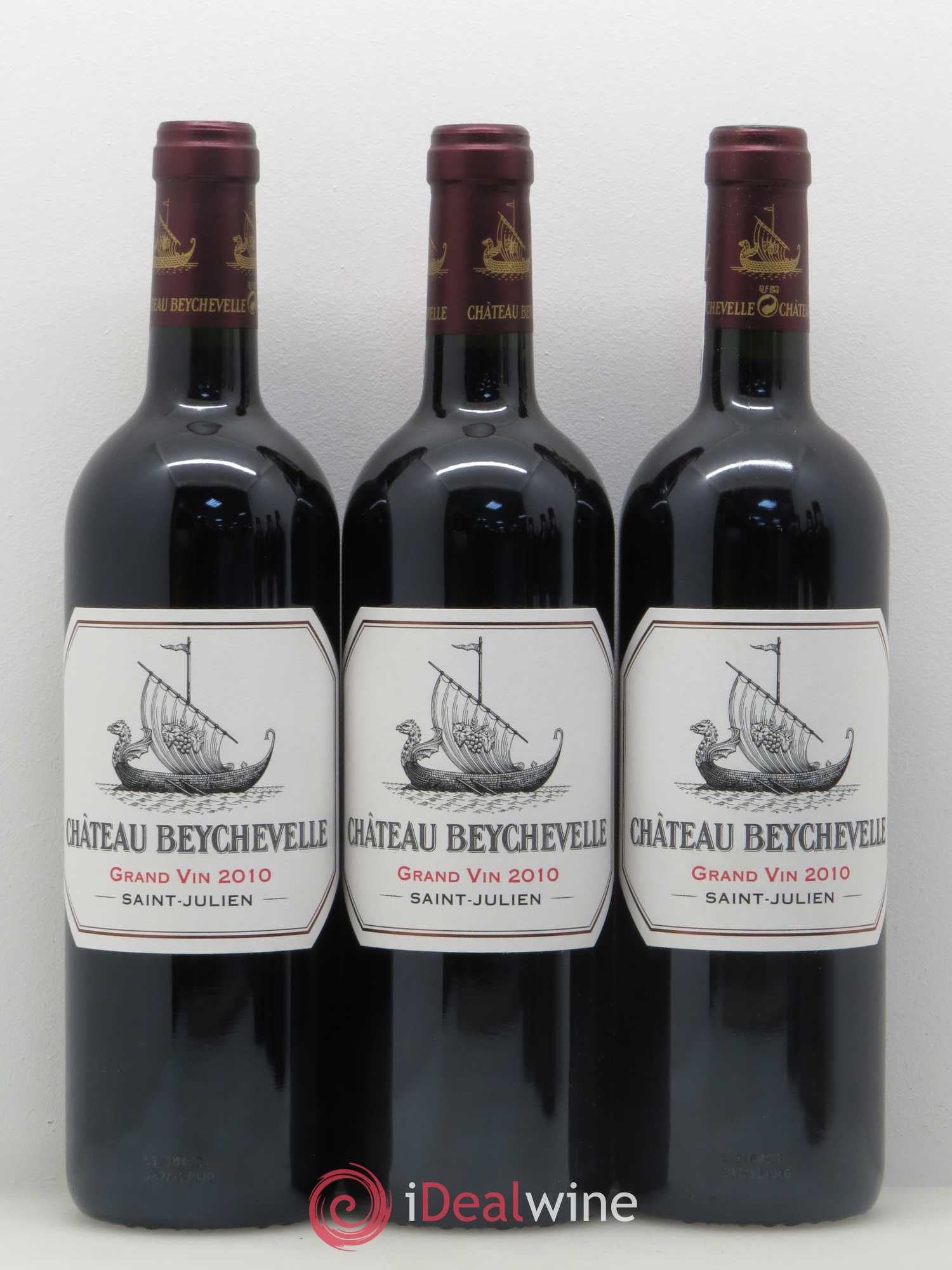 Château Beychevelle 4ème Grand Cru Classé 2010 - Lot de 6 bouteilles - 1
