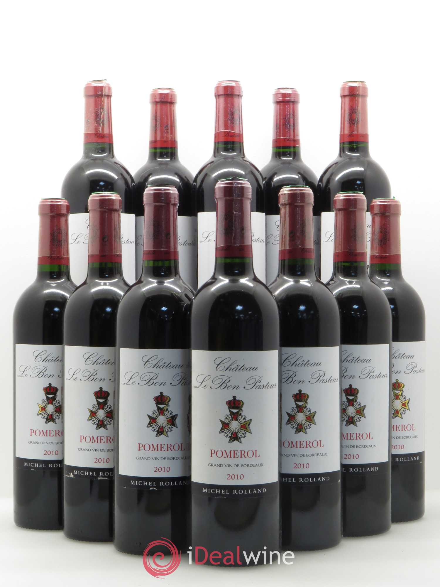Château le Bon Pasteur 2010 - Lot de 12 bouteilles - 0