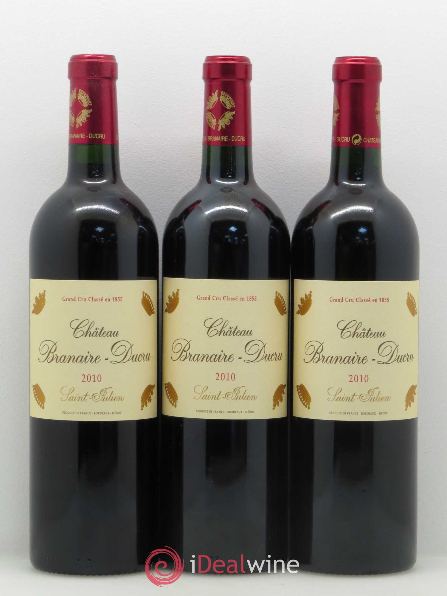 Château Branaire Ducru 4ème Grand Cru Classé 2010 - Lot de 6 bouteilles - 2