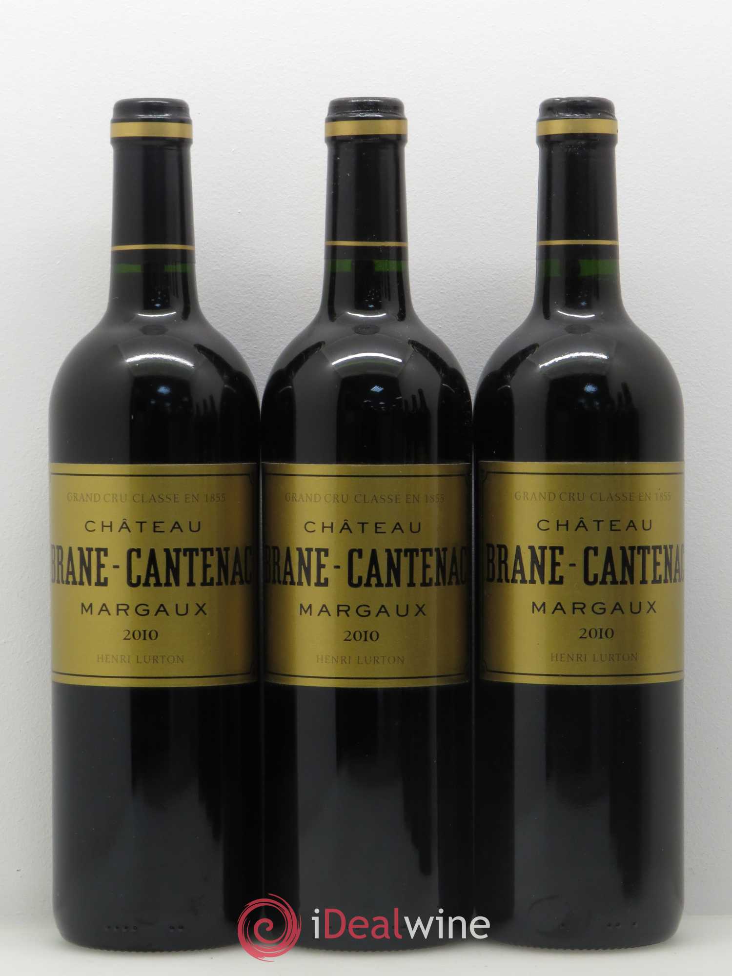 Château Brane Cantenac 2ème Grand Cru Classé 2010 - Lot de 6 bouteilles - 1