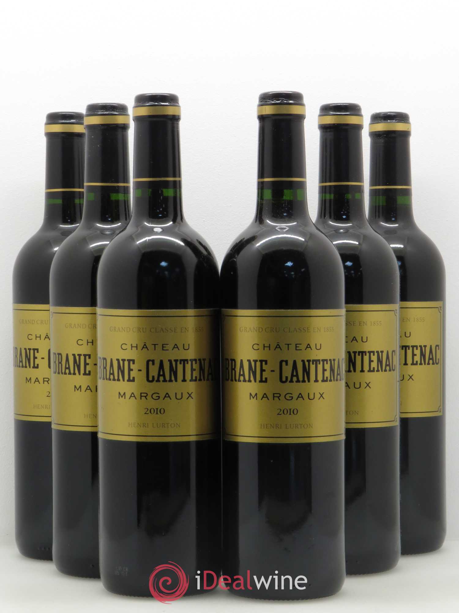 Château Brane Cantenac 2ème Grand Cru Classé 2010 - Lot de 6 bouteilles - 0