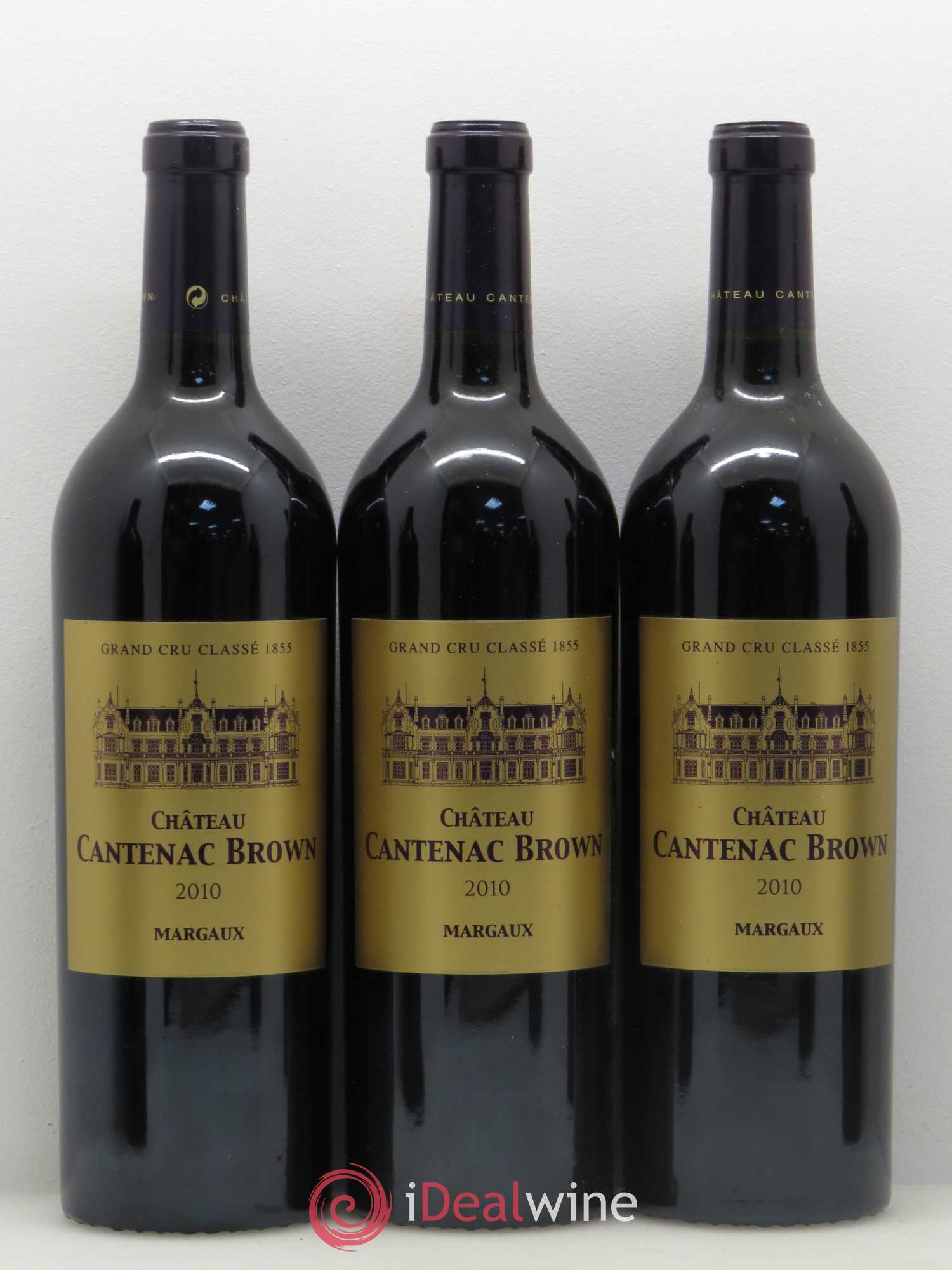 Château Cantenac Brown 3ème Grand Cru Classé 2010 - Lot de 6 bouteilles - 2