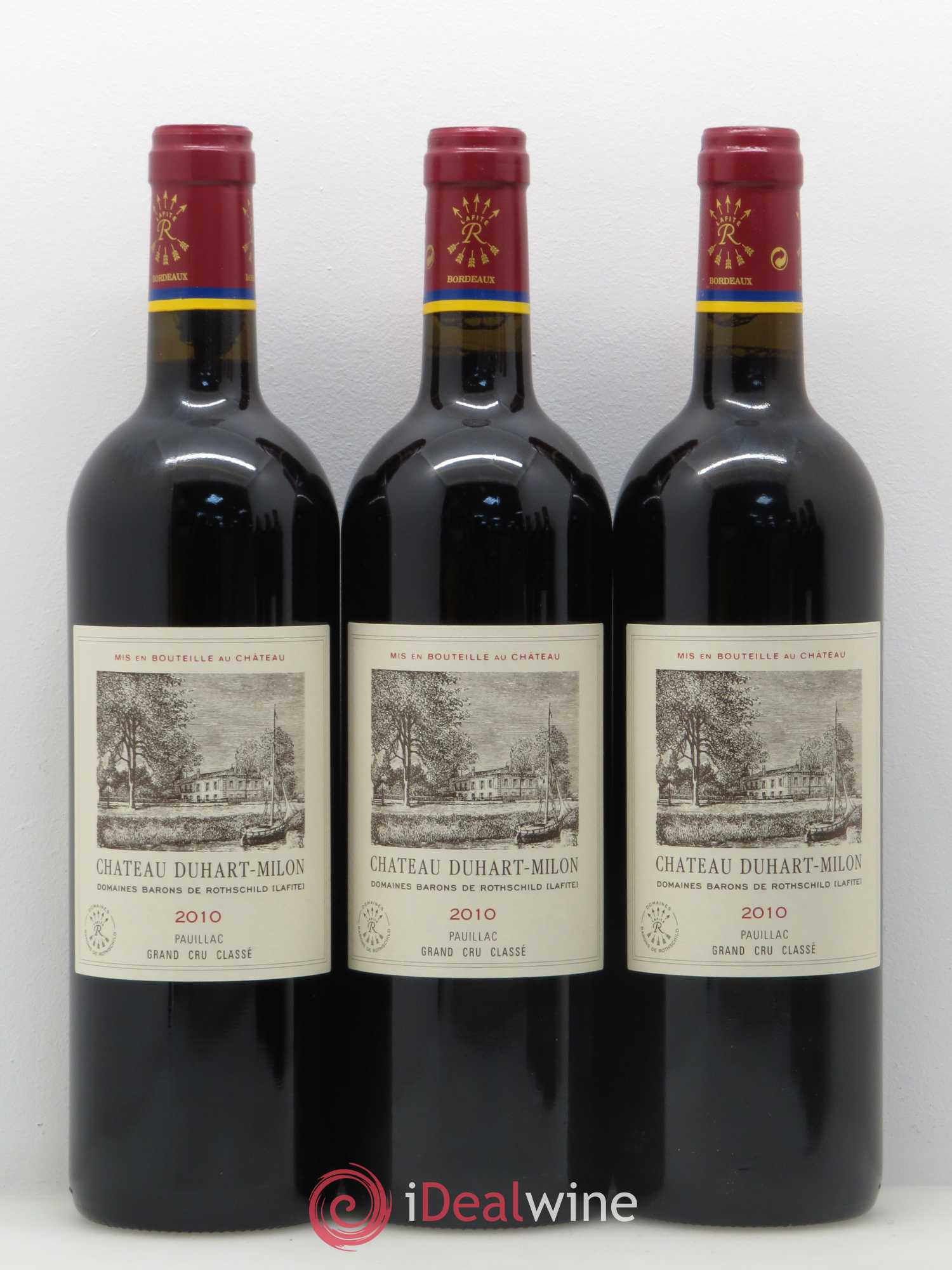 Château Duhart-Milon 4ème Grand Cru Classé 2010 - Lot de 6 bouteilles - 1
