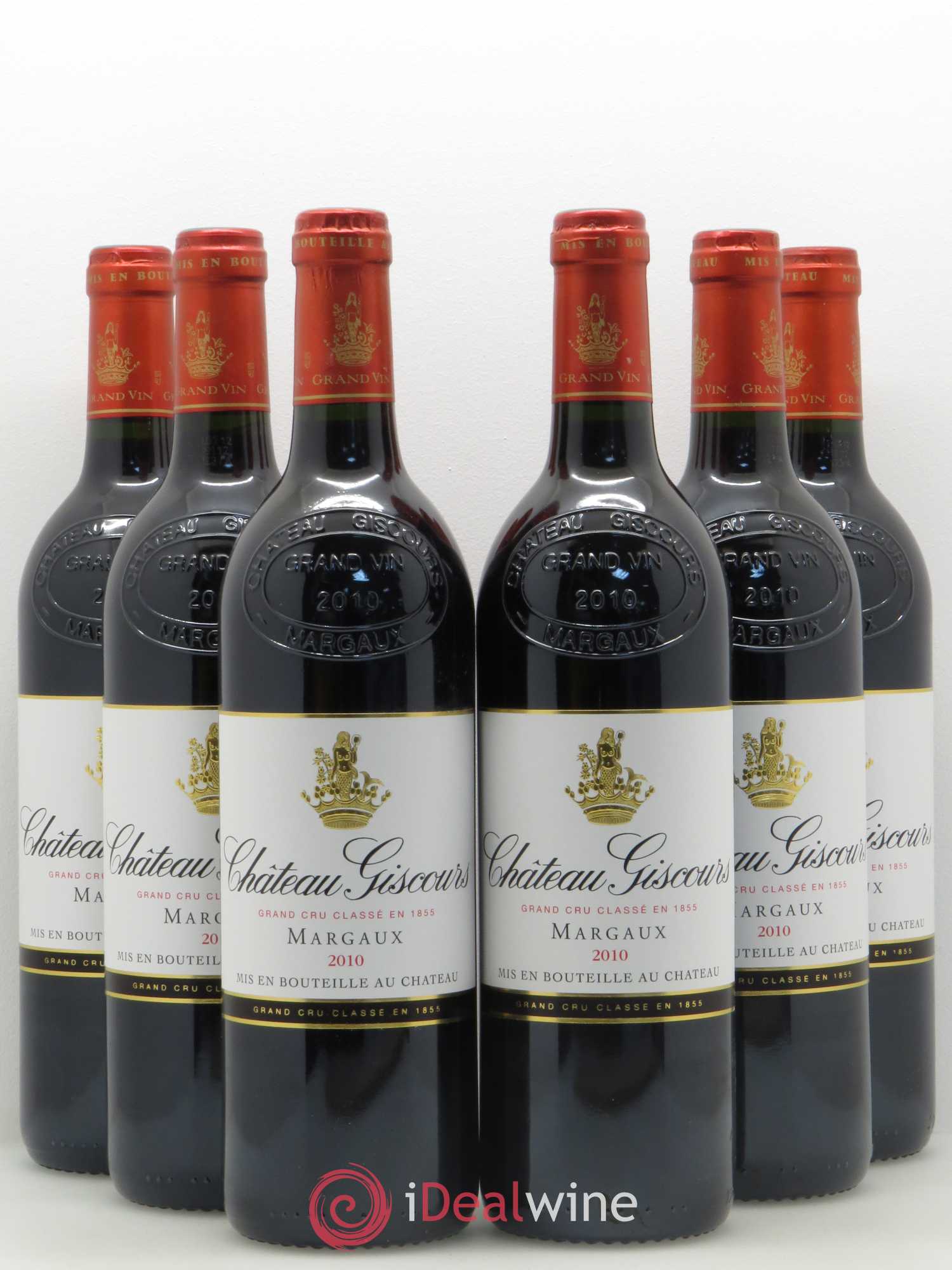 Château Giscours 3ème Grand Cru Classé 2010 - Lot de 6 bouteilles - 0