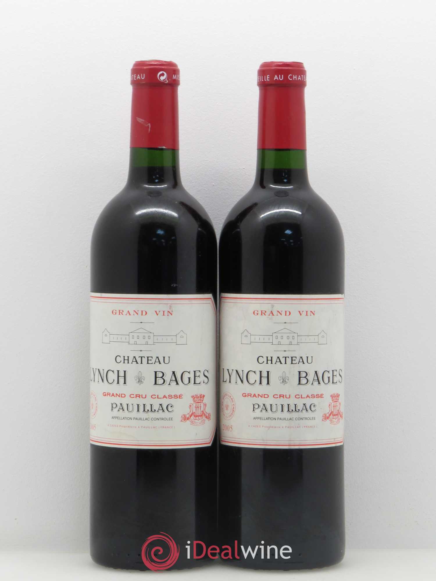 Château Lynch Bages 5ème Grand Cru Classé 2005 - Lot de 2 bouteilles - 0