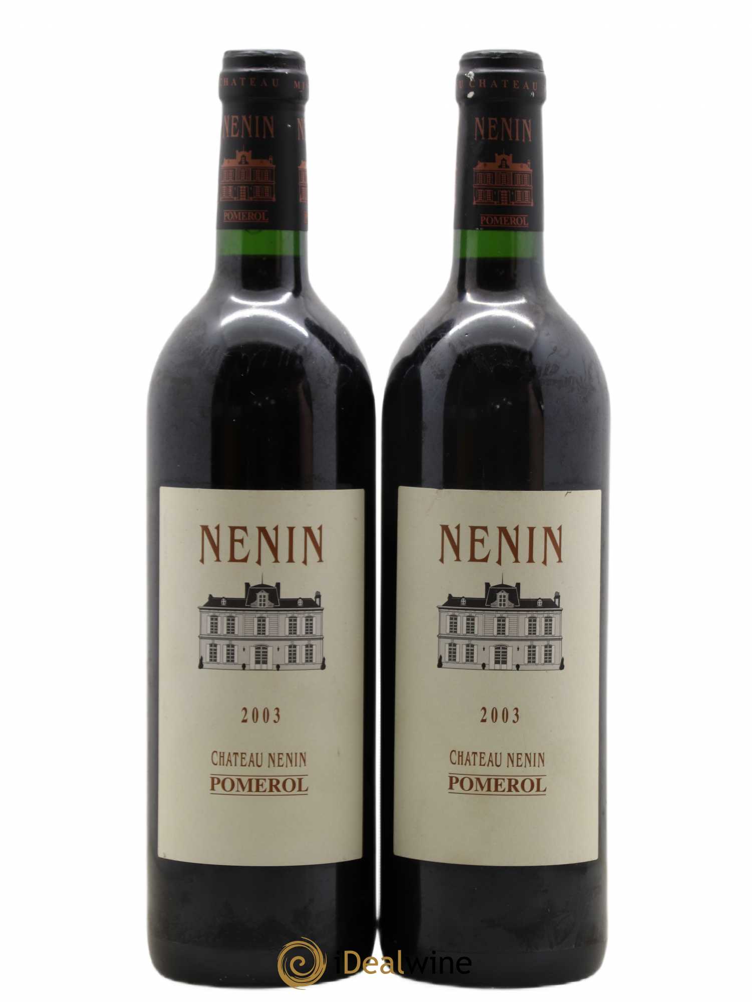 Château Nenin 2003 - Lot de 2 bouteilles - 0