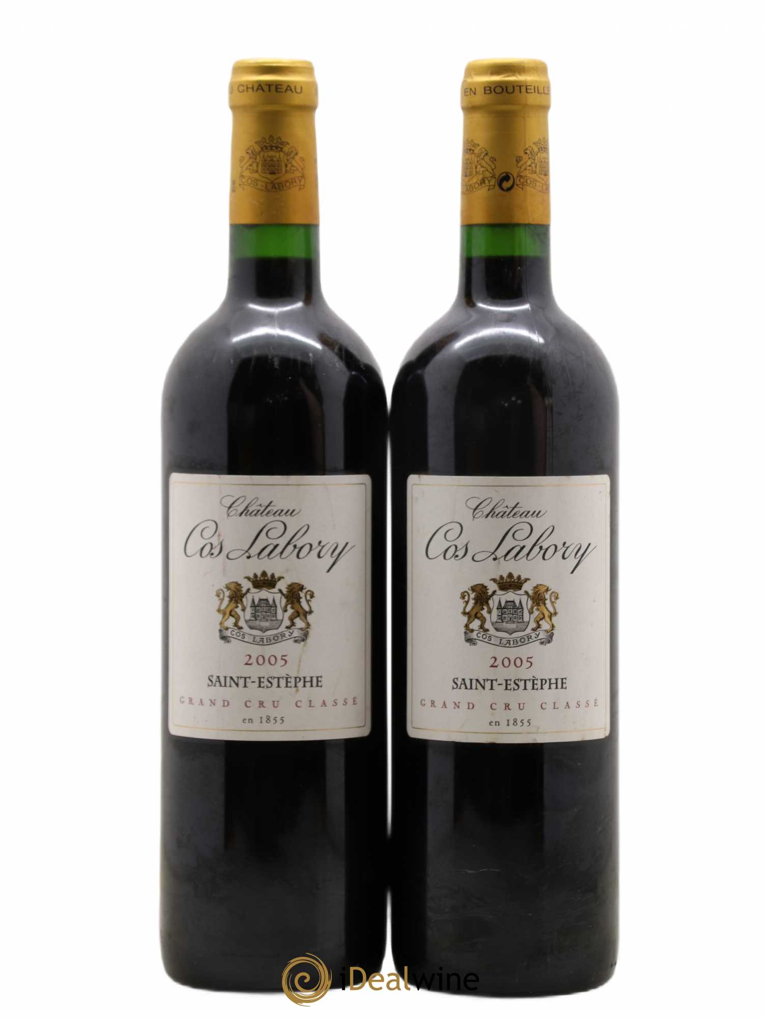 Château Cos Labory 5ème Grand Cru Classé 2005 - Lot de 2 bouteilles - 0