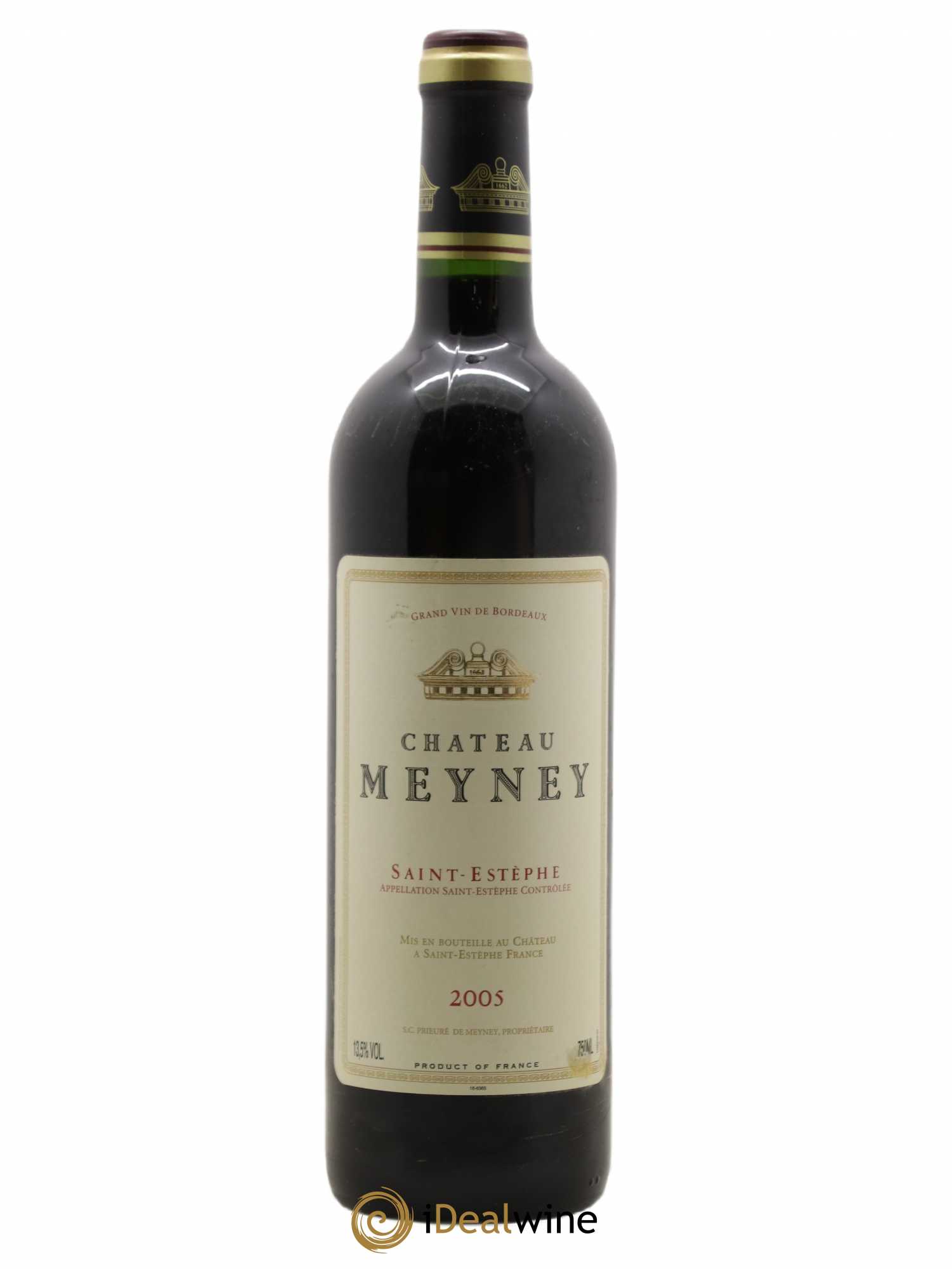 Château Meyney 2005 - Lot de 1 bouteille - 0