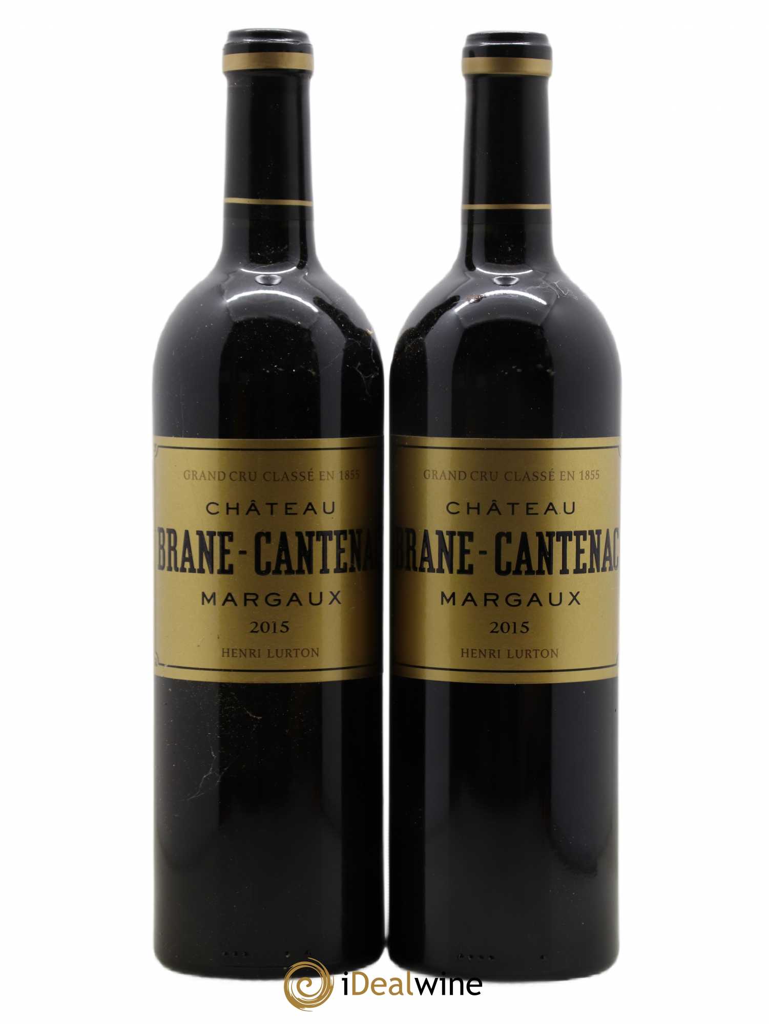 Château Brane Cantenac 2ème Grand Cru Classé 2015 - Lot de 2 bouteilles - 0