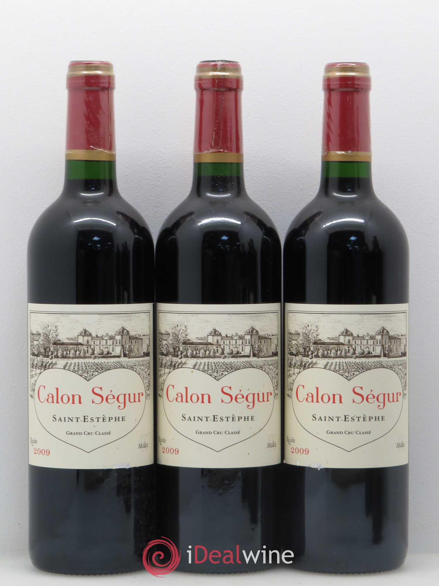 Château Calon Ségur 3ème Grand Cru Classé 2009 - Lot de 6 bouteilles - 1