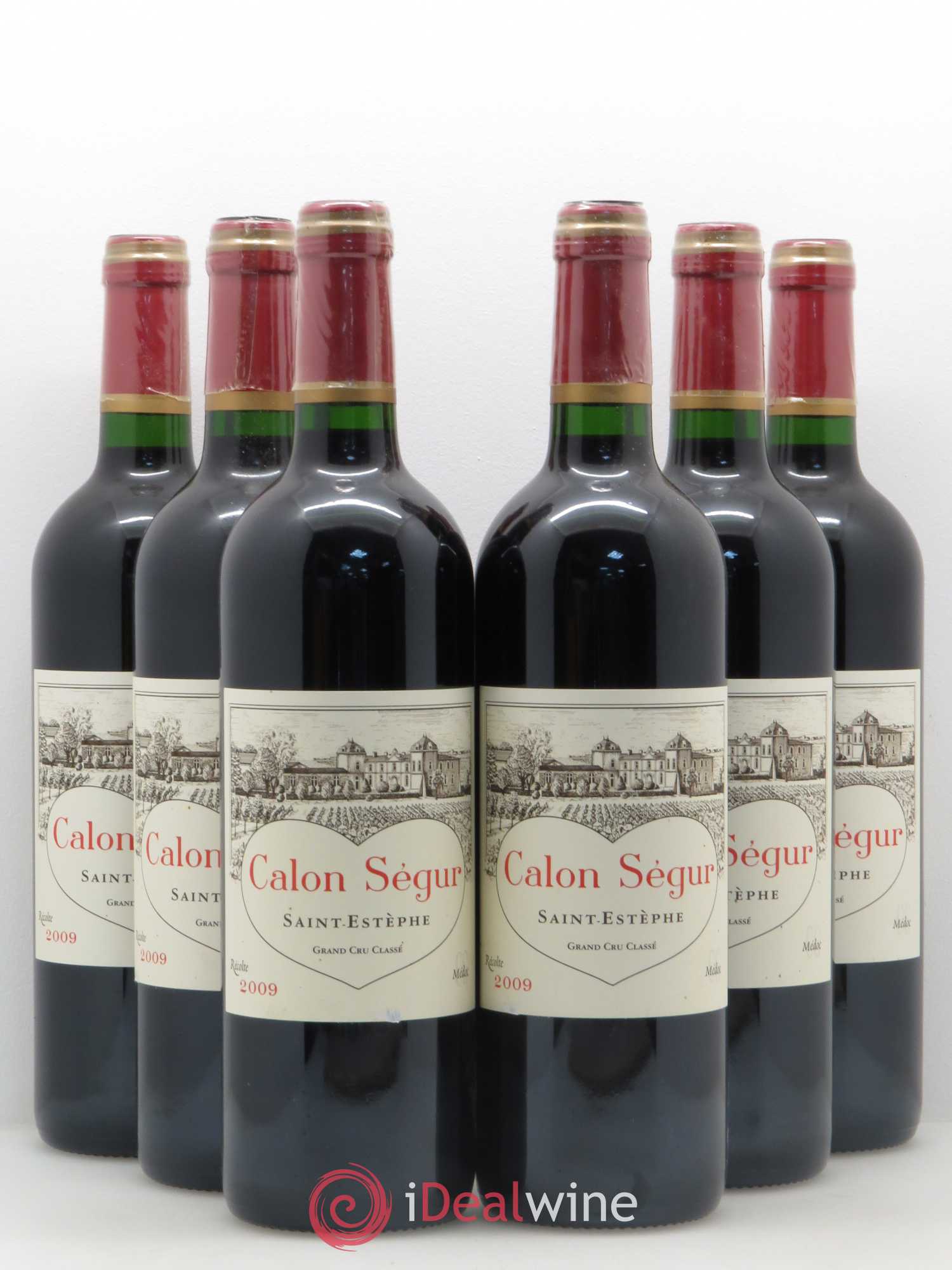 Château Calon Ségur 3ème Grand Cru Classé 2009 - Lot de 6 bouteilles - 0
