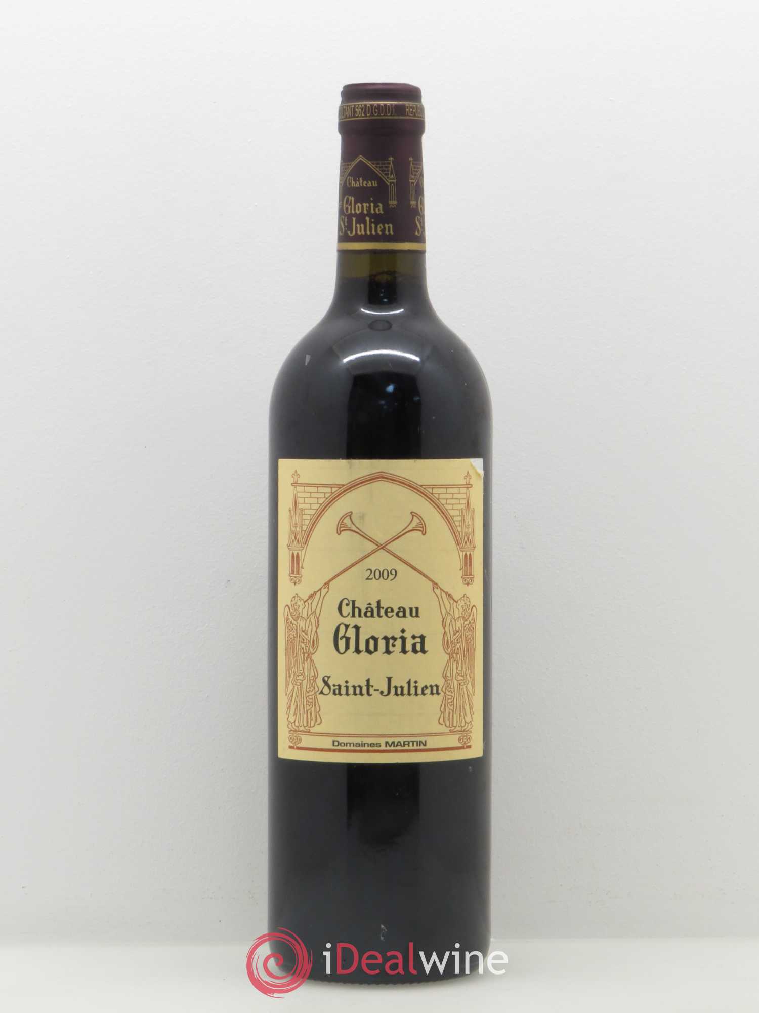 Château Gloria 2009 - Lot de 1 bouteille - 0