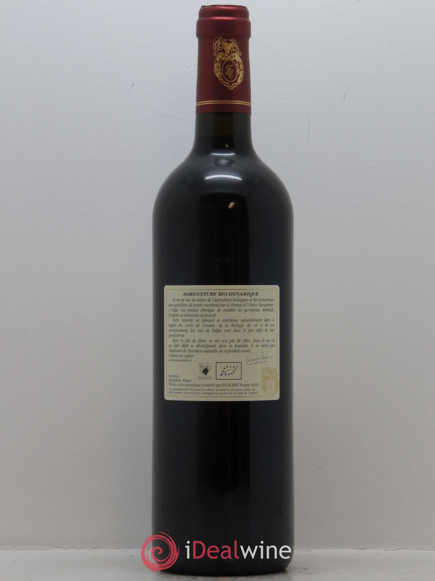 Château Falfas 2016 - Lot de 1 bouteille - 1