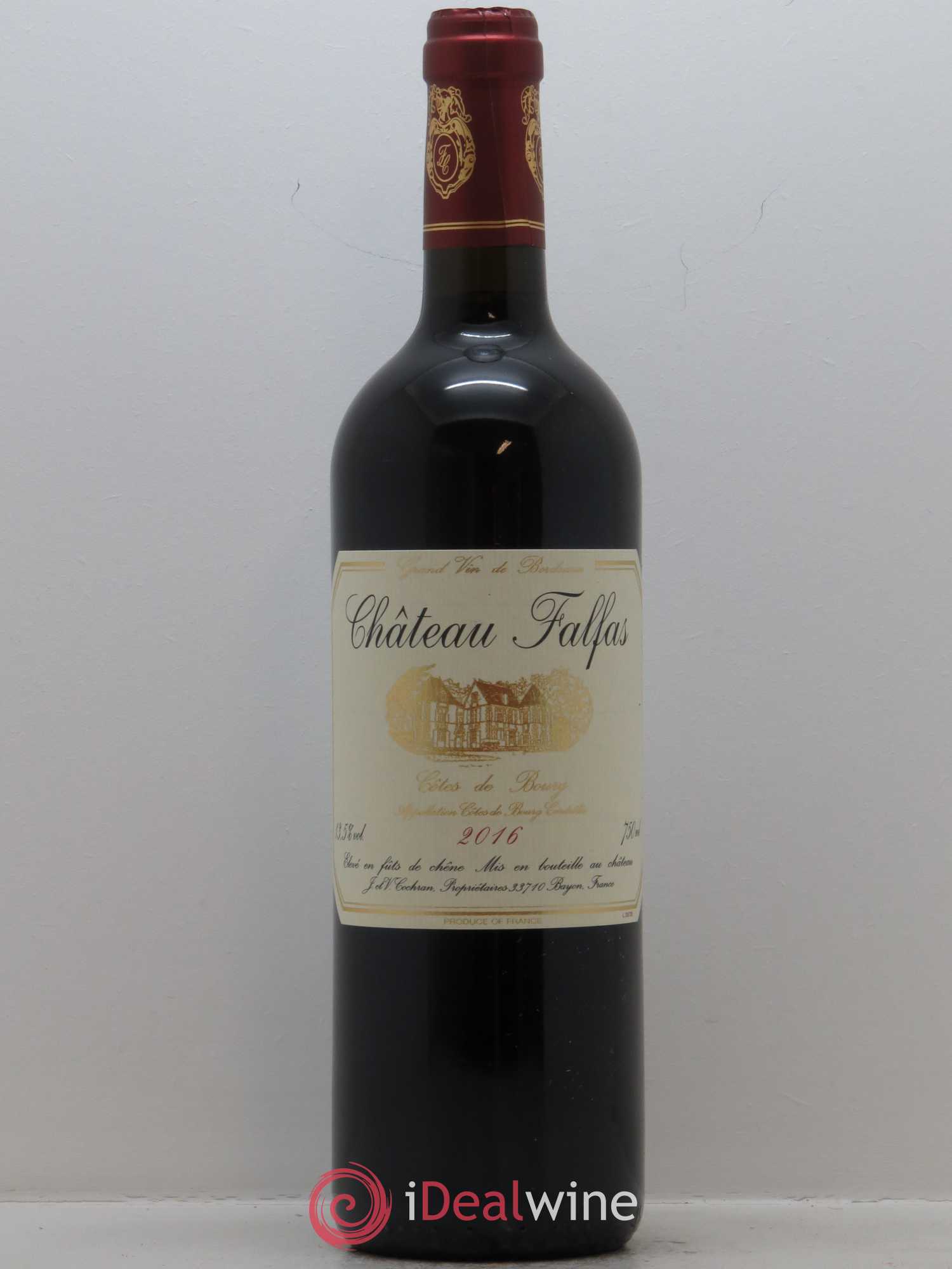 Château Falfas 2016 - Lot de 1 bouteille - 0