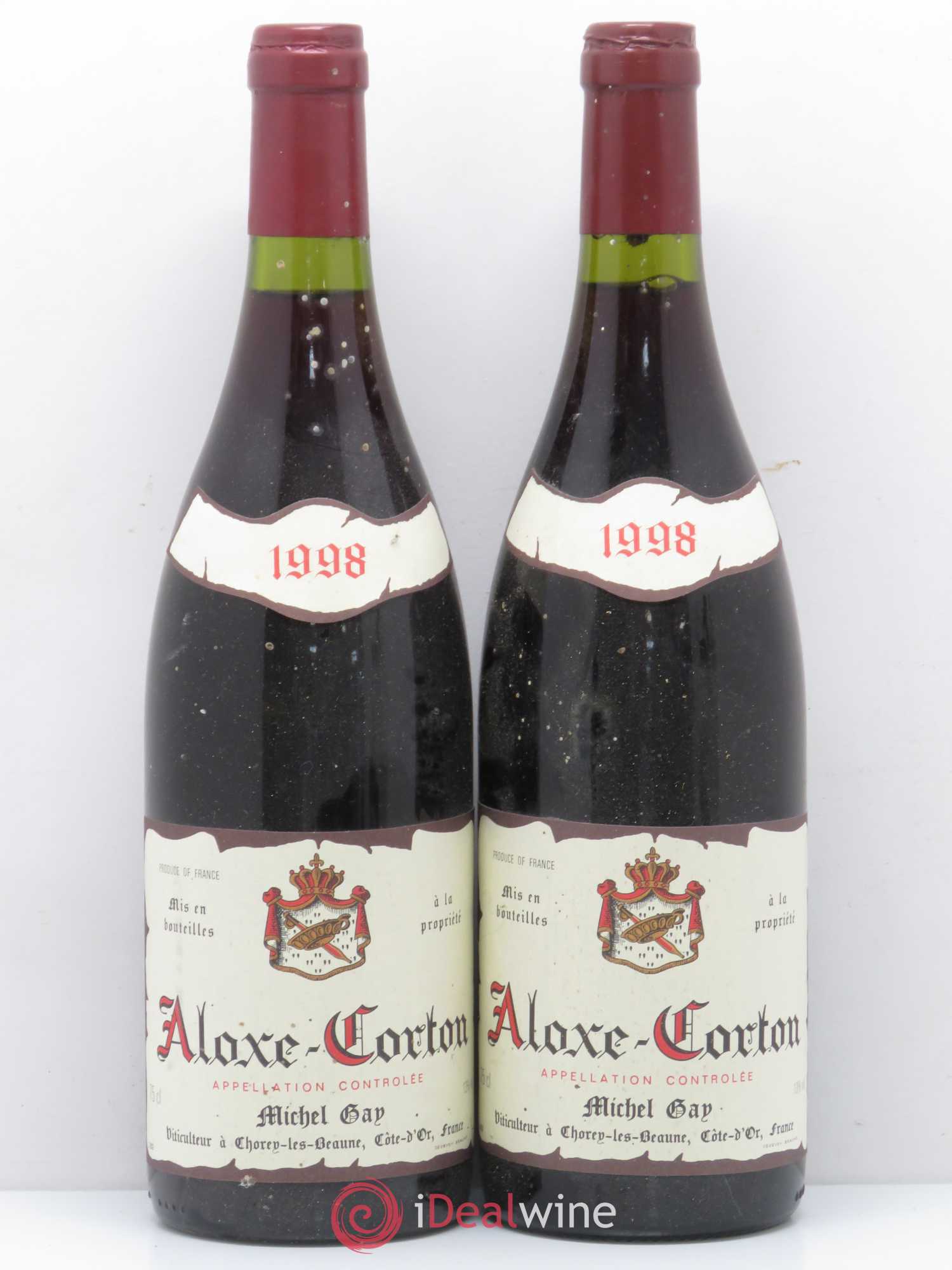 Aloxe-Corton Michel Gap 1998 - Lot de 5 bouteilles - 2