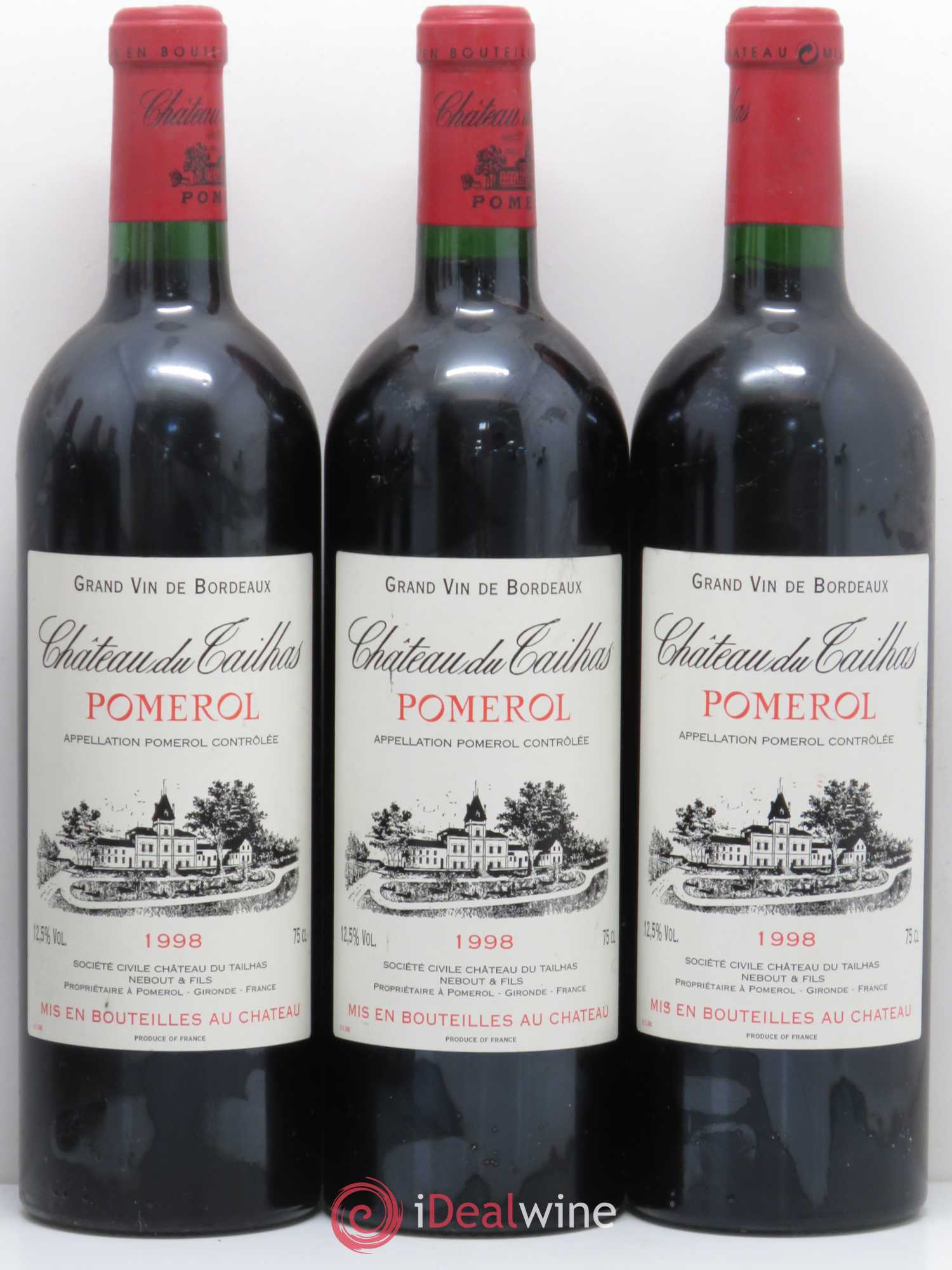 Château du Tailhas 1998 - Lot de 6 bouteilles - 1