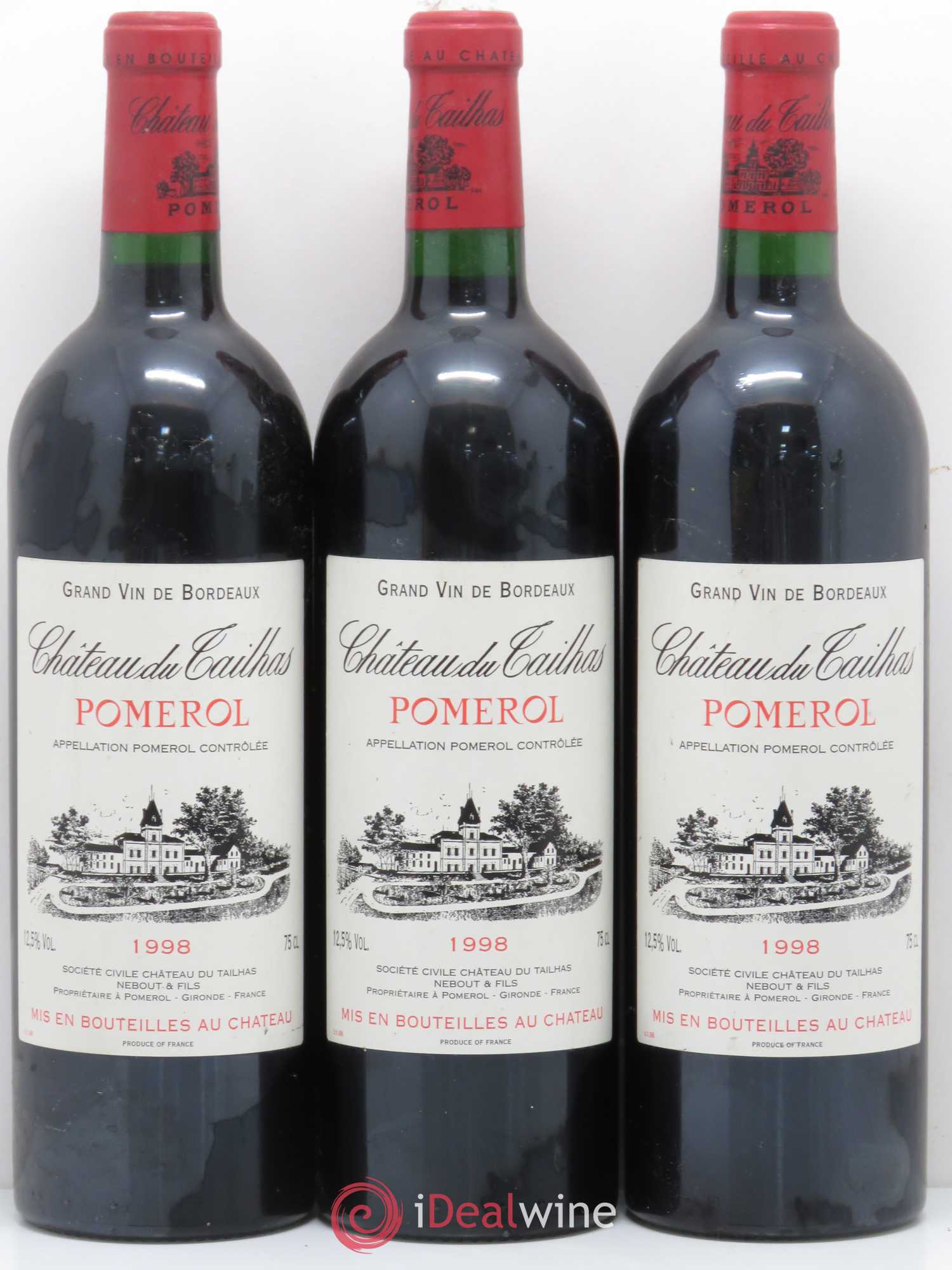 Château du Tailhas 1998 - Lot de 6 bouteilles - 2