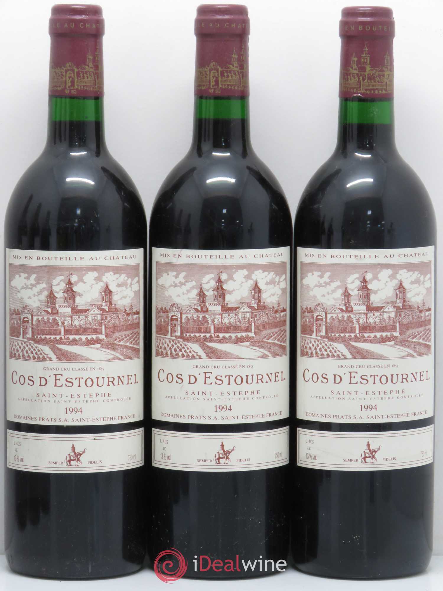 Cos d'Estournel 2ème Grand Cru Classé 1994 - Lot de 6 bouteilles - 1