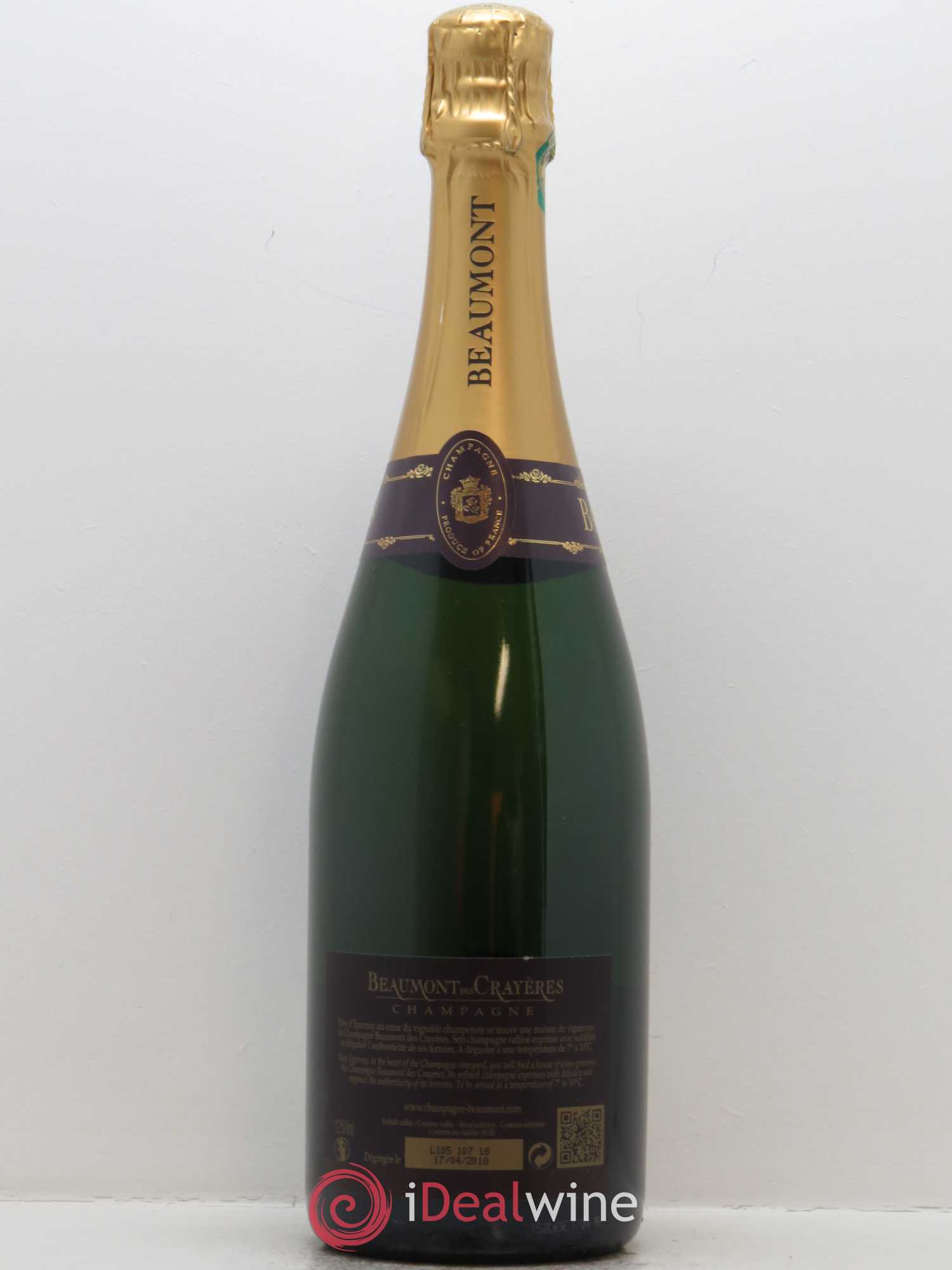 Grande Réserve Brut Beaumont des Crayères - Posten von 1 Flasche - 1