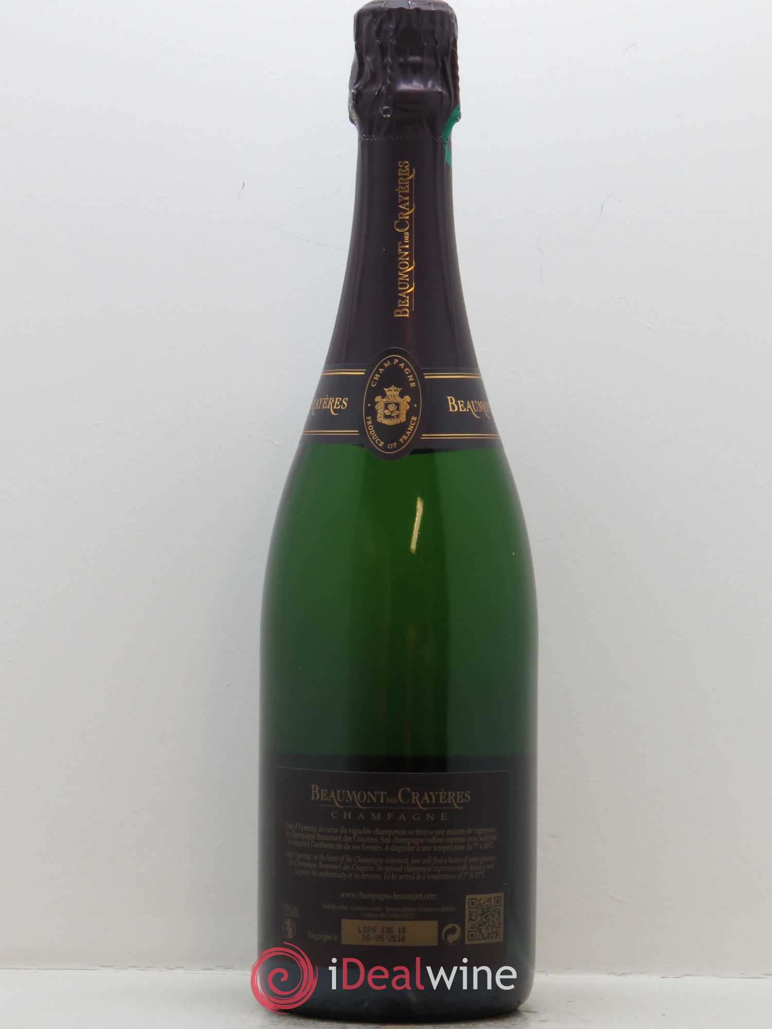 Fleur de Prestige Brut Beaumont des Crayères 2008 - Lot de 1 bouteille - 1