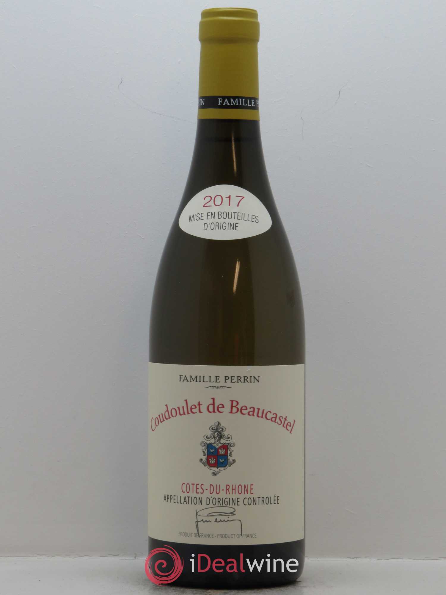 Côtes-du-Rhône Coudoulet de Beaucastel Famille Perrin 2017 - Lot de 1 bouteille - 0