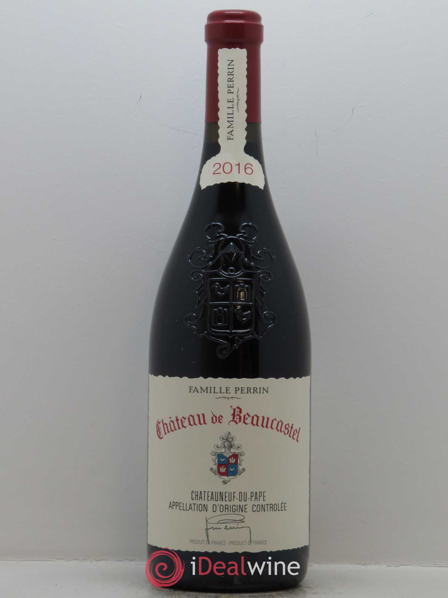 Châteauneuf-du-Pape Château de Beaucastel Famille Perrin 2016 - Lot de 1 bouteille - 0