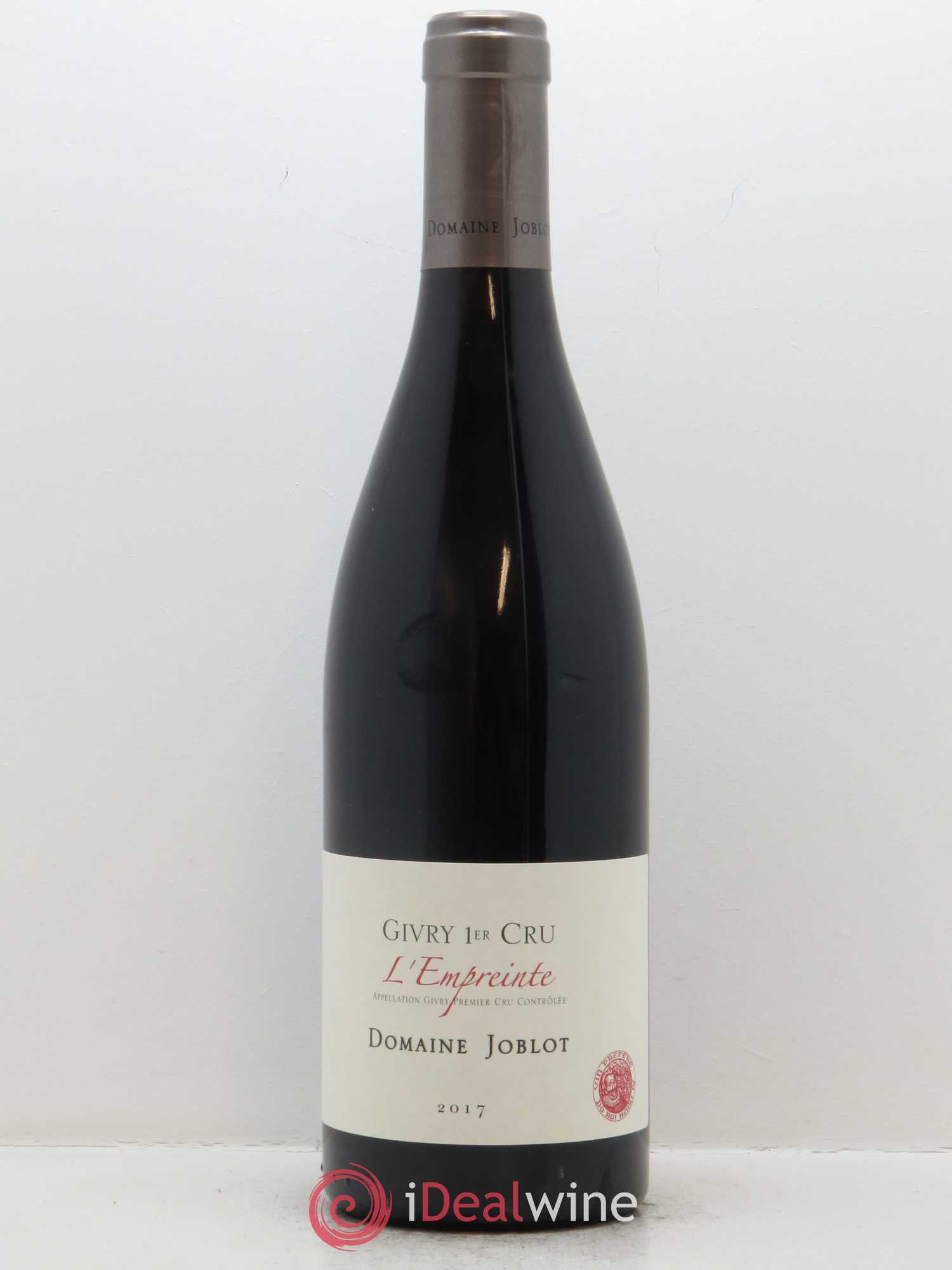 Givry 1er Cru L'Empreinte Joblot (Domaine) 2017 - Lot de 1 bouteille - 0
