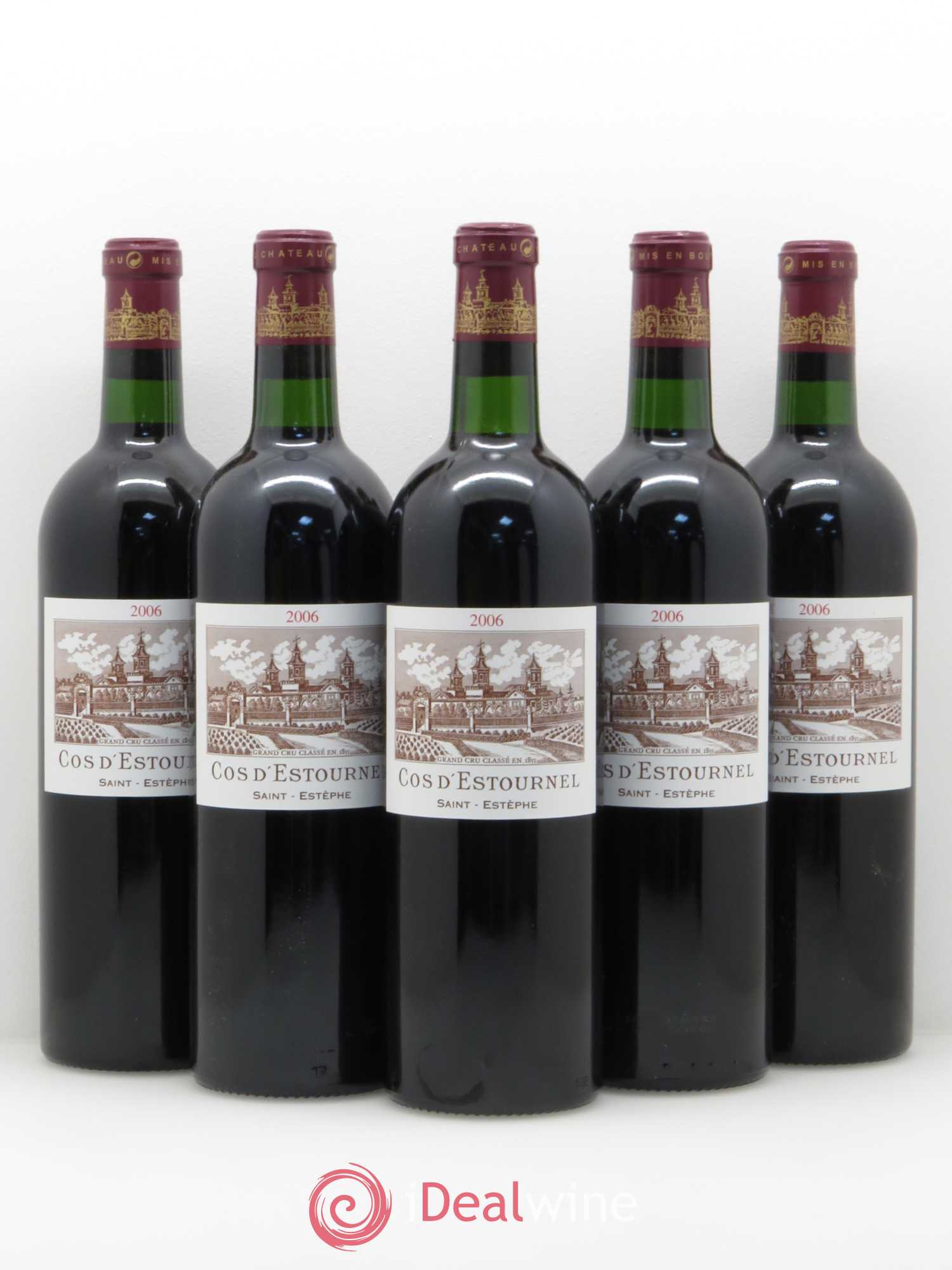Cos d'Estournel 2ème Grand Cru Classé 2006 - Lot de 5 bouteilles - 0