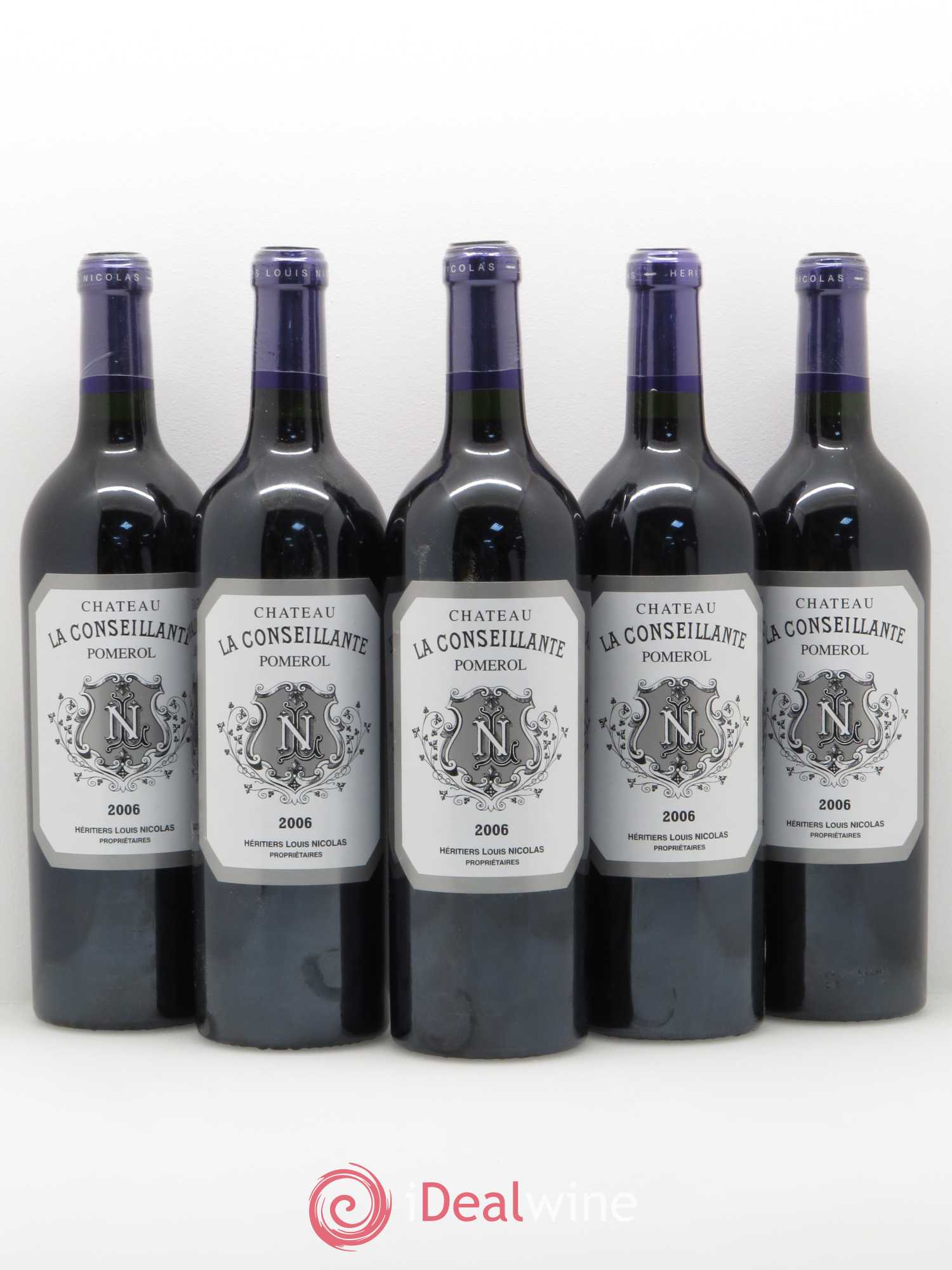 Château la Conseillante 2006 - Lot de 5 bouteilles - 0
