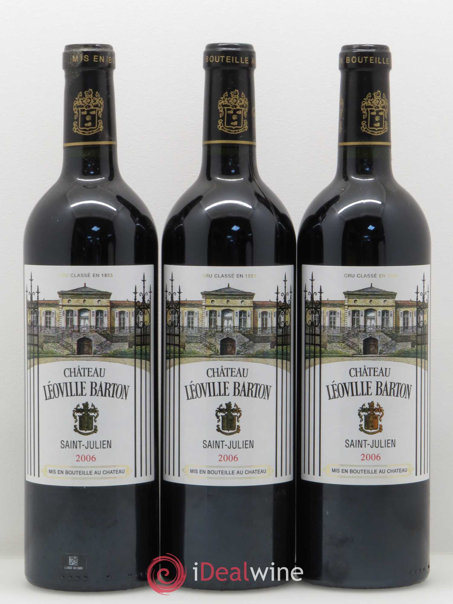 Château Léoville Barton 2ème Grand Cru Classé 2006 - Lot de 6 bouteilles - 2