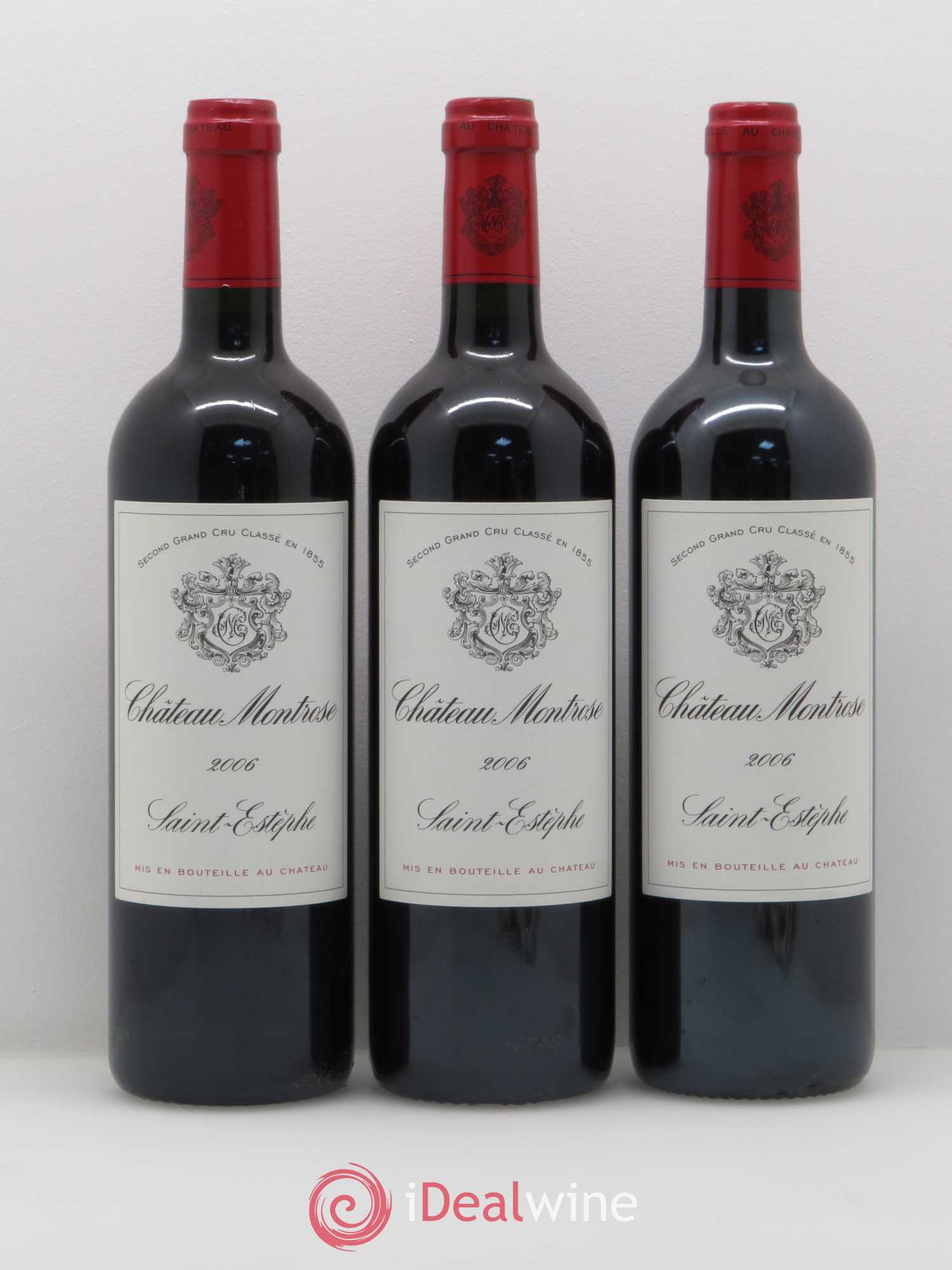 Château Montrose 2ème Grand Cru Classé 2006 - Lot de 6 bouteilles - 1