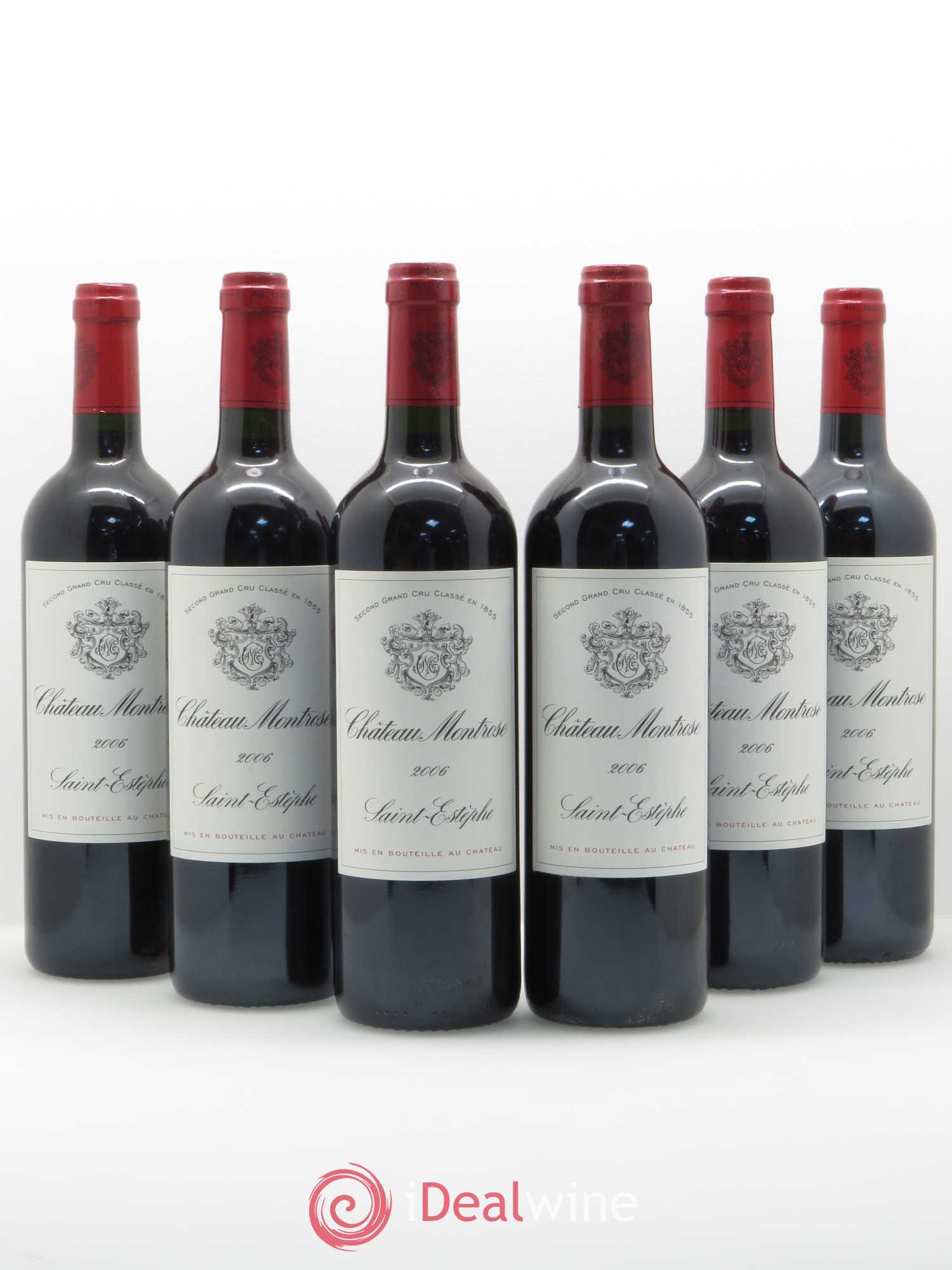Château Montrose 2ème Grand Cru Classé 2006 - Lot de 6 bouteilles - 0