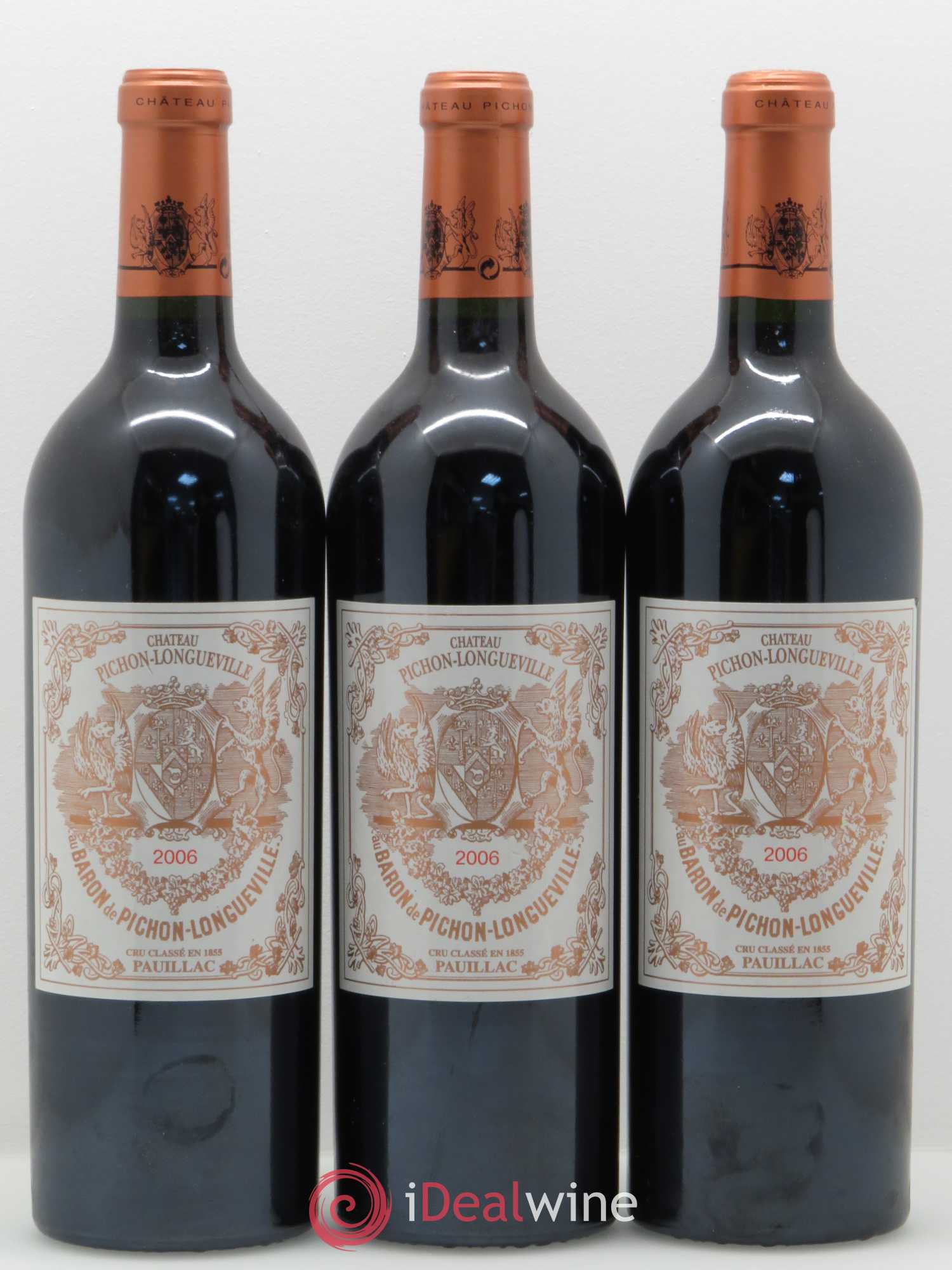 Pichon Longueville Baron 2ème Grand Cru Classé 2006 - Lot de 6 bouteilles - 2