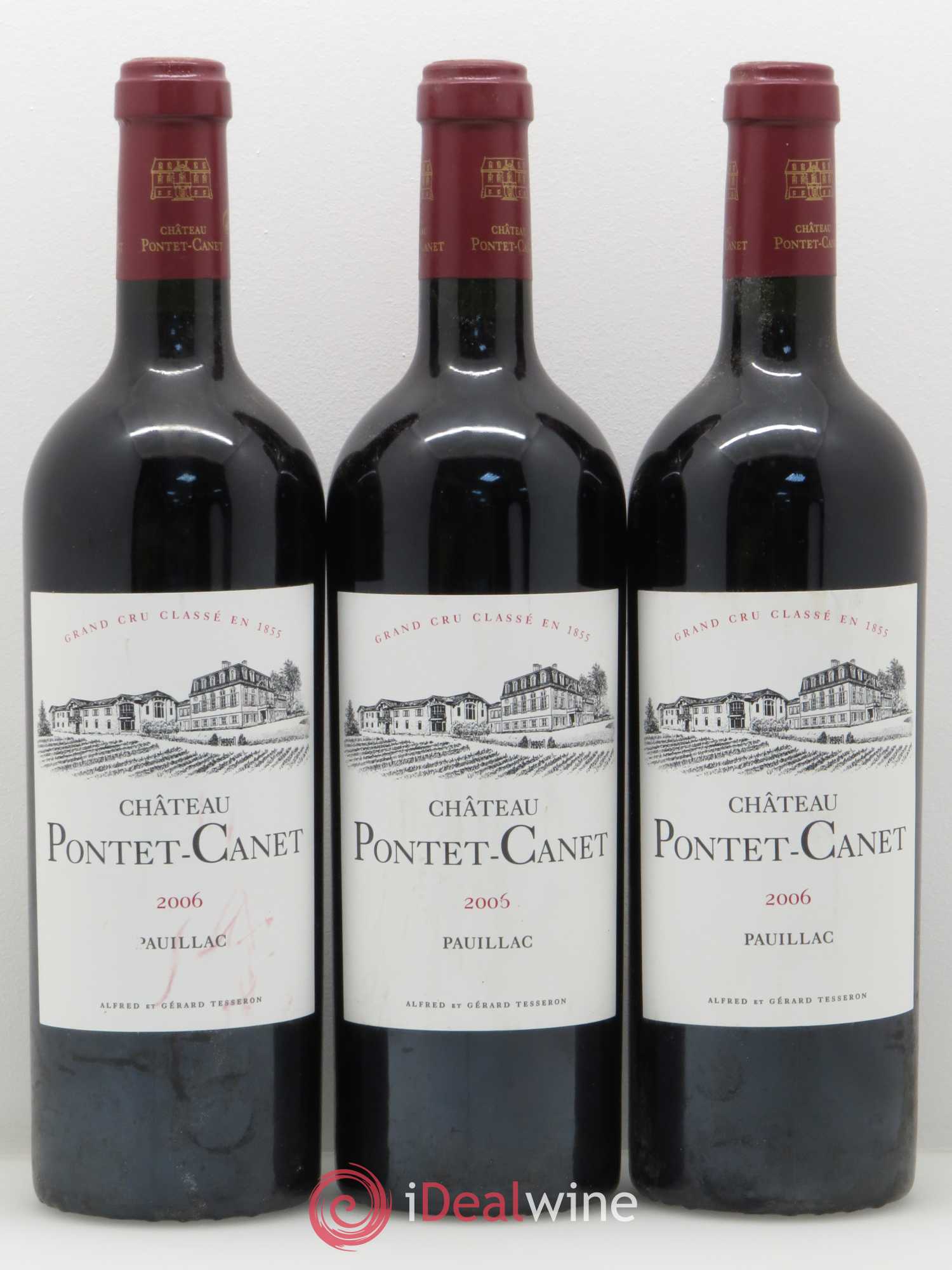 Château Pontet Canet 5ème Grand Cru Classé 2006 - Lot de 6 bouteilles - 2