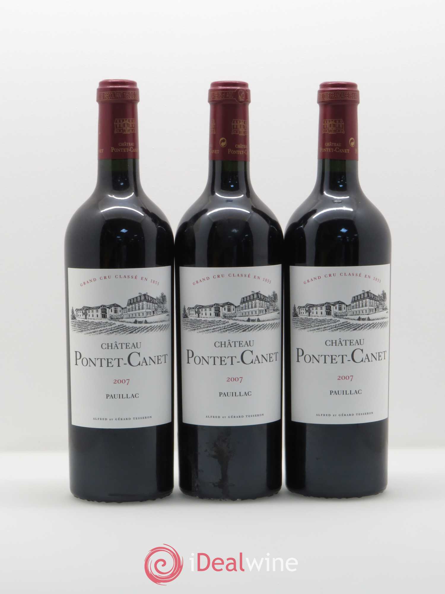 Château Pontet Canet 5ème Grand Cru Classé 2007 - Lot de 6 bouteilles - 2