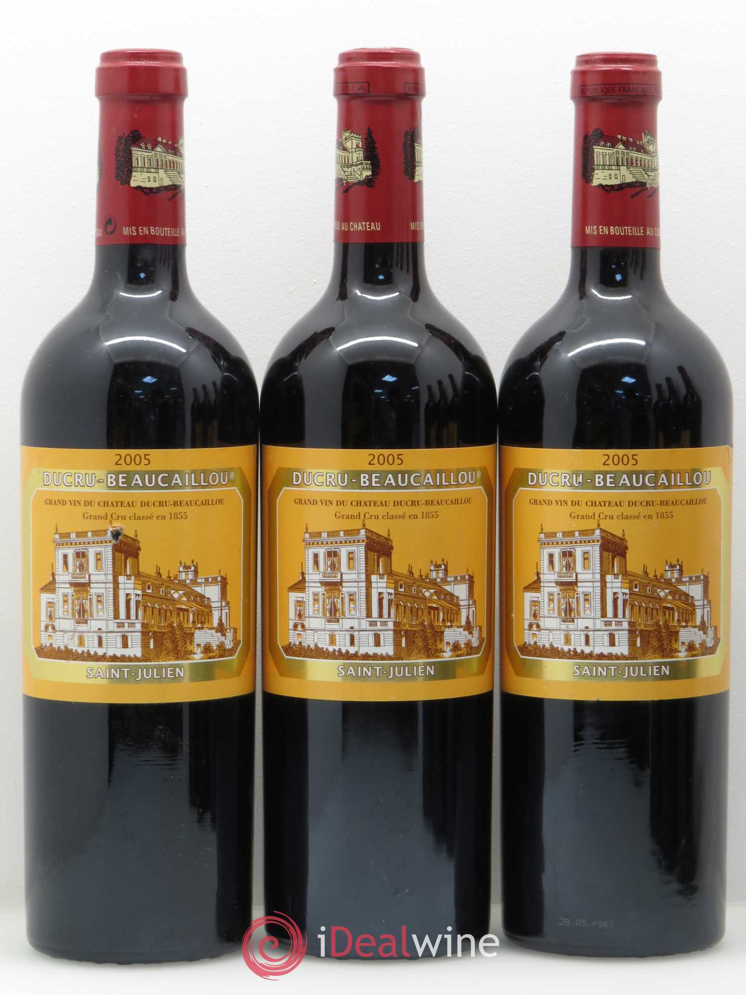 Château Ducru Beaucaillou 2ème Grand Cru Classé 2005 - Lot de 6 bouteilles - 1