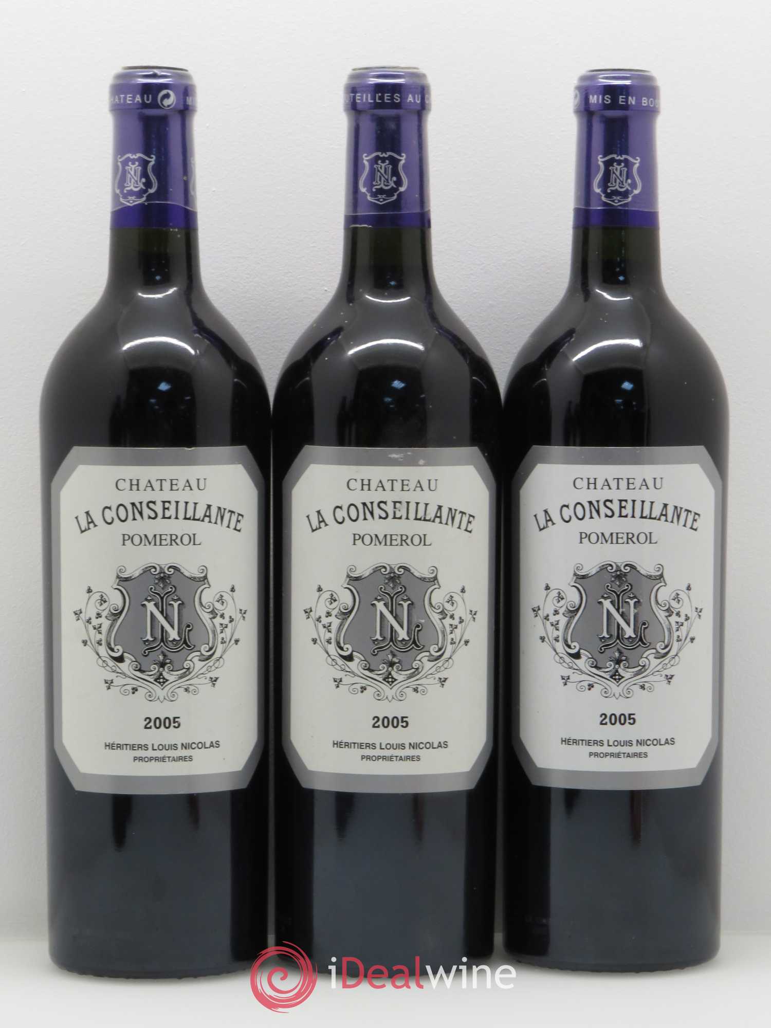 Château la Conseillante 2005 - Lot de 5 bouteilles - 1