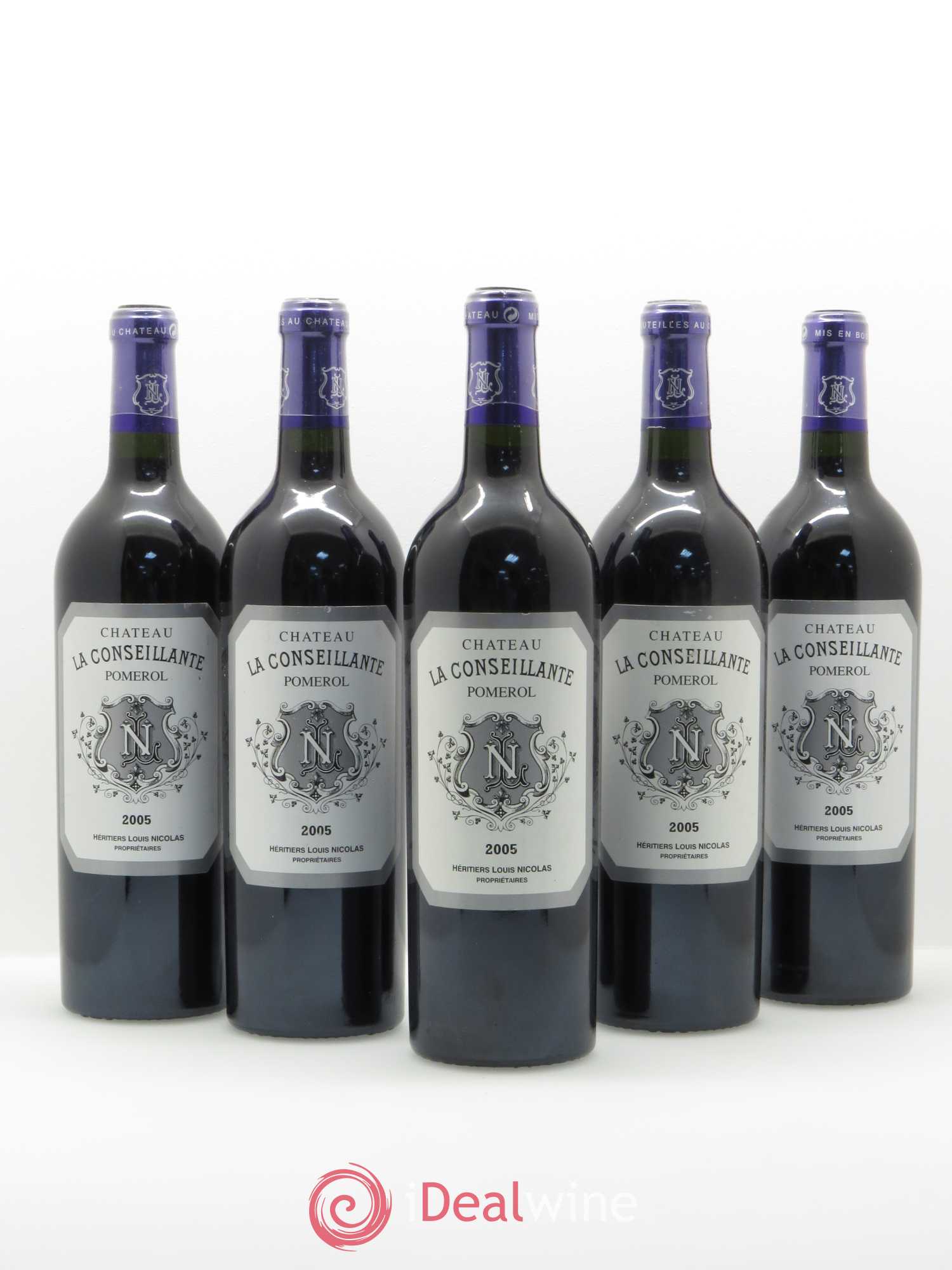 Château la Conseillante 2005 - Lot de 5 bouteilles - 0