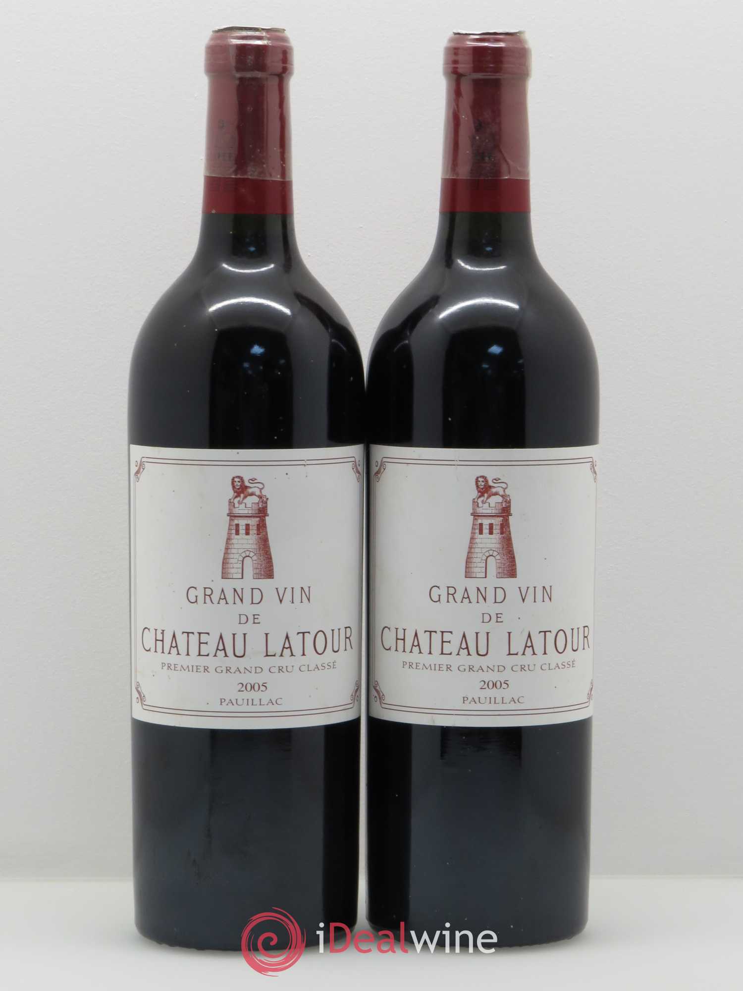 Château Latour 1er Grand Cru Classé 2005 - Lot de 2 bouteilles - 0