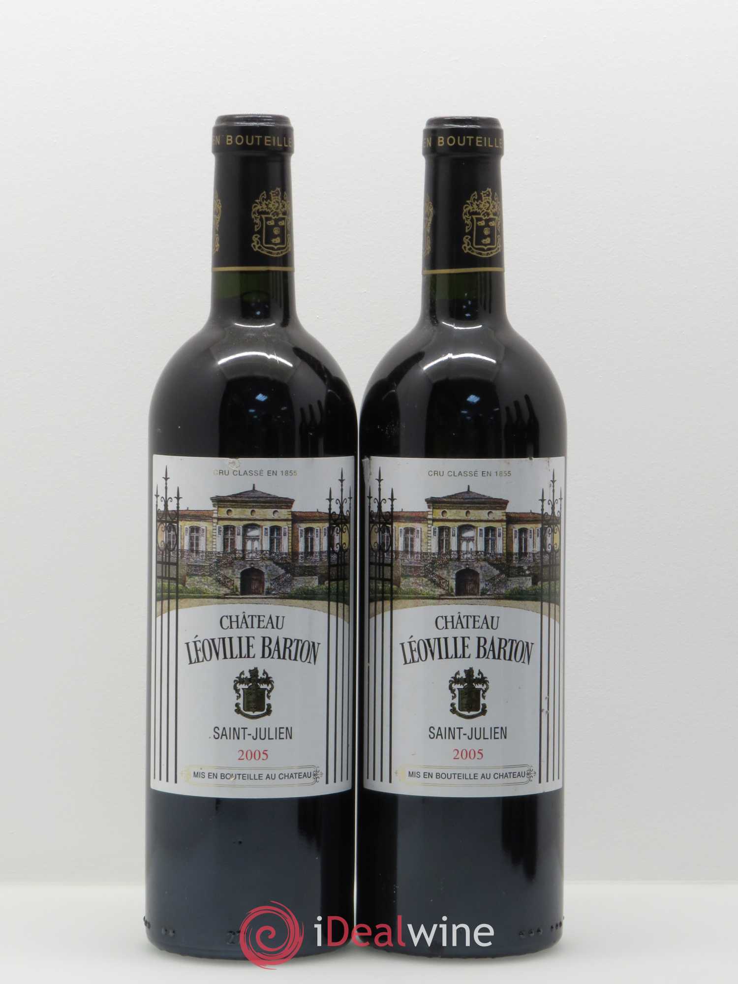 Château Léoville Barton 2ème Grand Cru Classé 2005 - Lot de 5 bouteilles - 2
