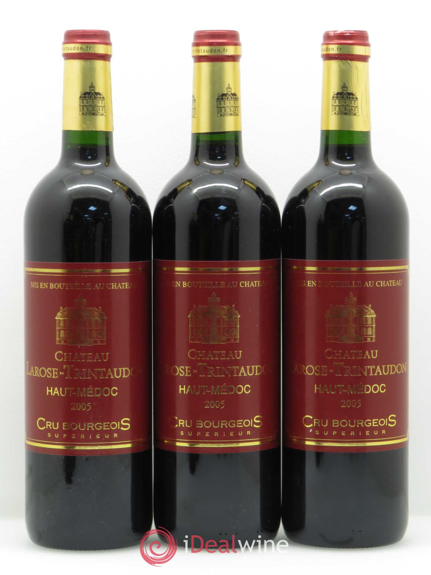 Château Larose Trintaudon Cru Bourgeois 2005 - Lot de 5 bouteilles - 1