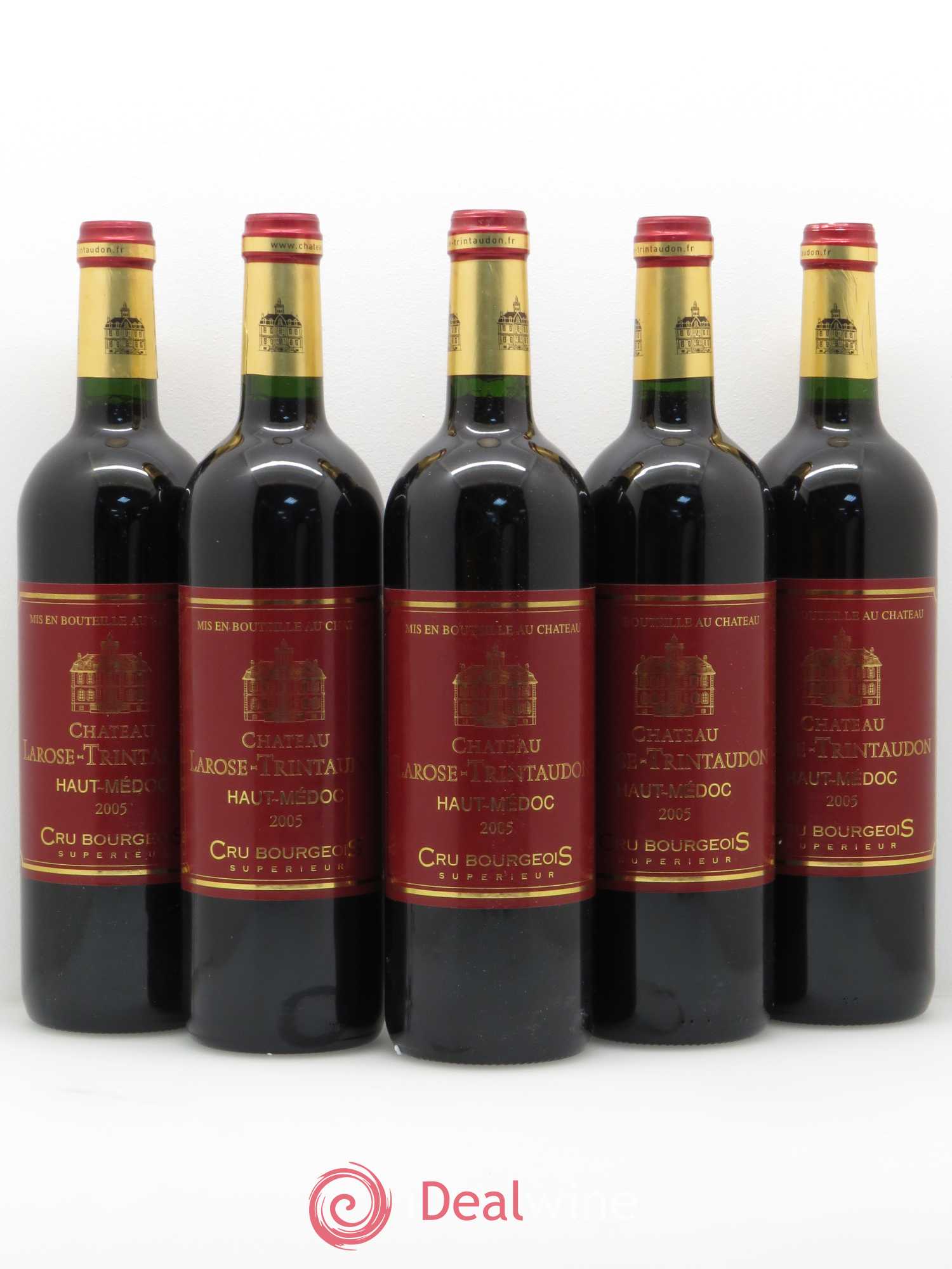 Château Larose Trintaudon Cru Bourgeois 2005 - Lot de 5 bouteilles - 0