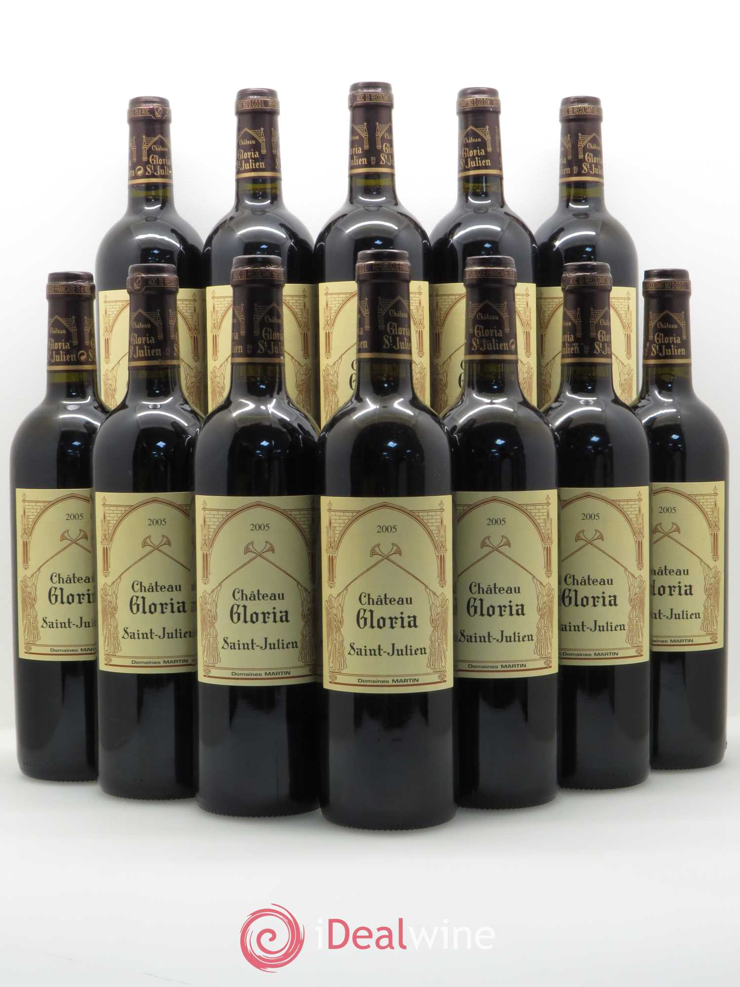 Château Gloria 2005 - Lot de 12 bouteilles - 0