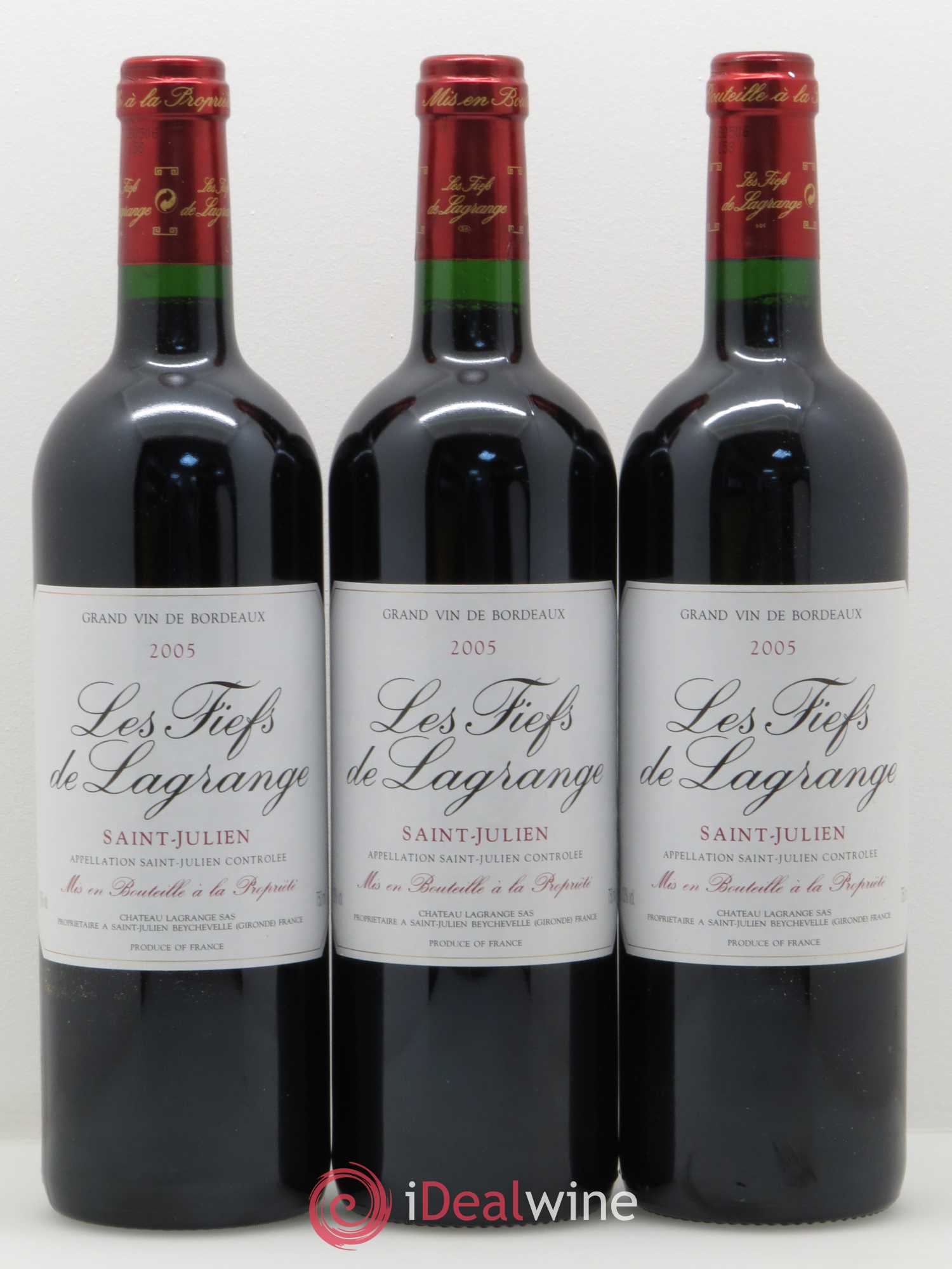 Les Fiefs de Lagrange Second Vin 2005 - Lot de 12 bouteilles - 1