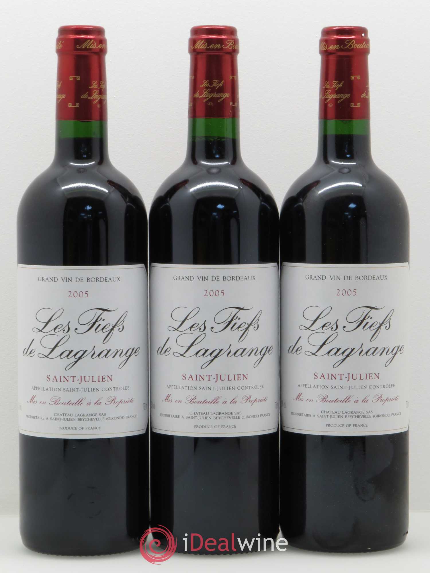 Les Fiefs de Lagrange Second Vin 2005 - Lot de 12 bouteilles - 2