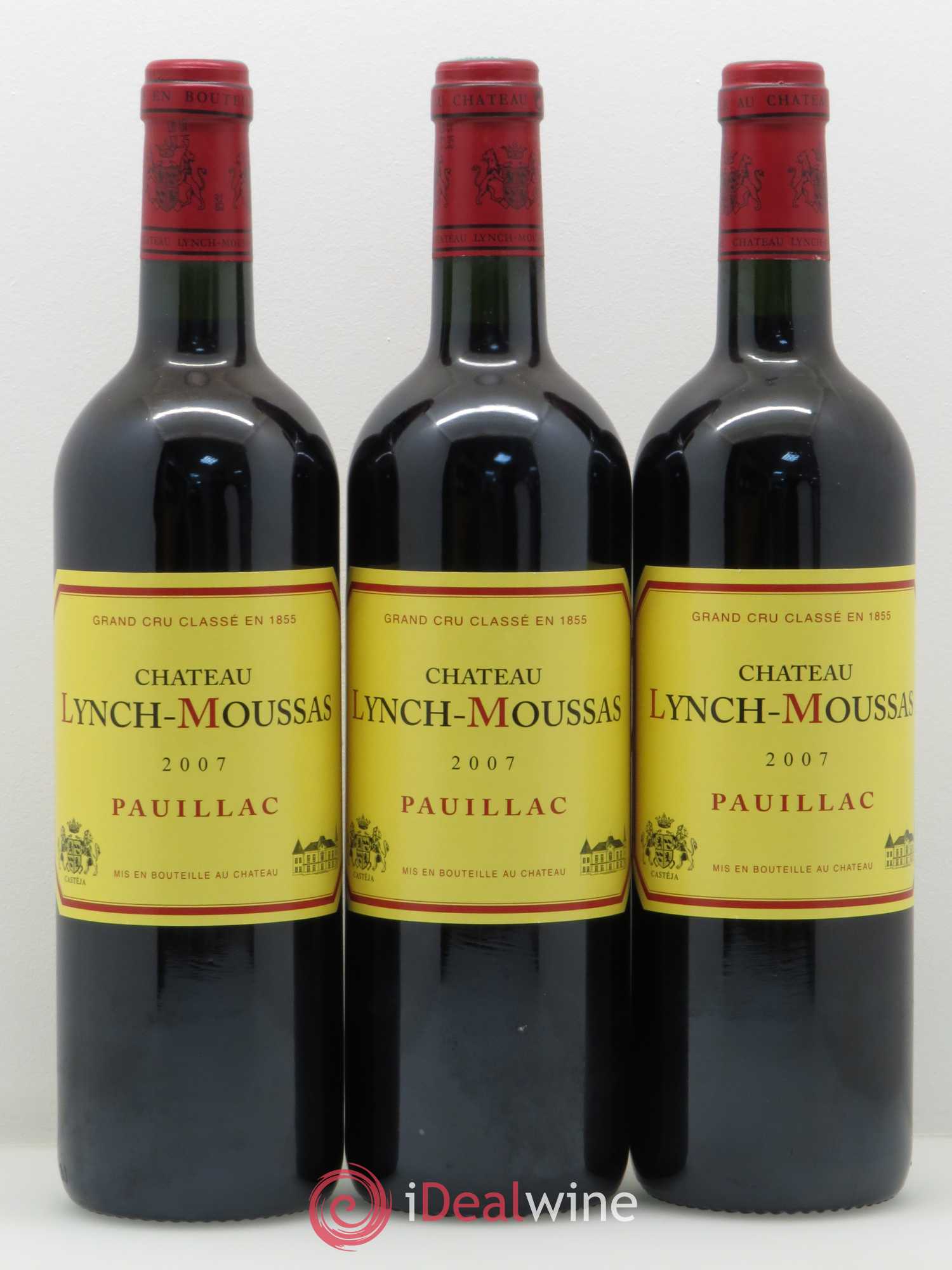 Château Lynch Moussas 5ème Grand Cru Classé 2007 - Lot de 12 bouteilles - 2