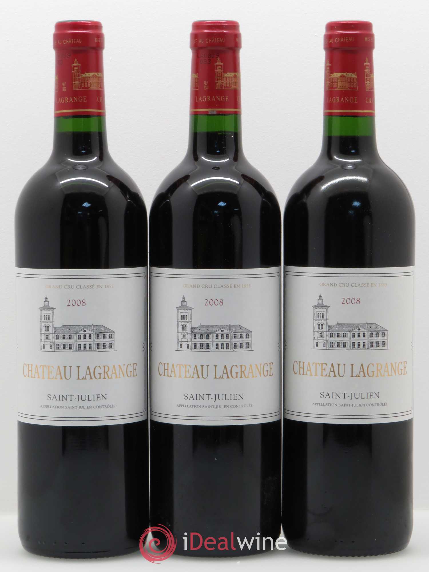 Château Lagrange 3ème Grand Cru Classé 2008 - Lot de 12 bouteilles - 2