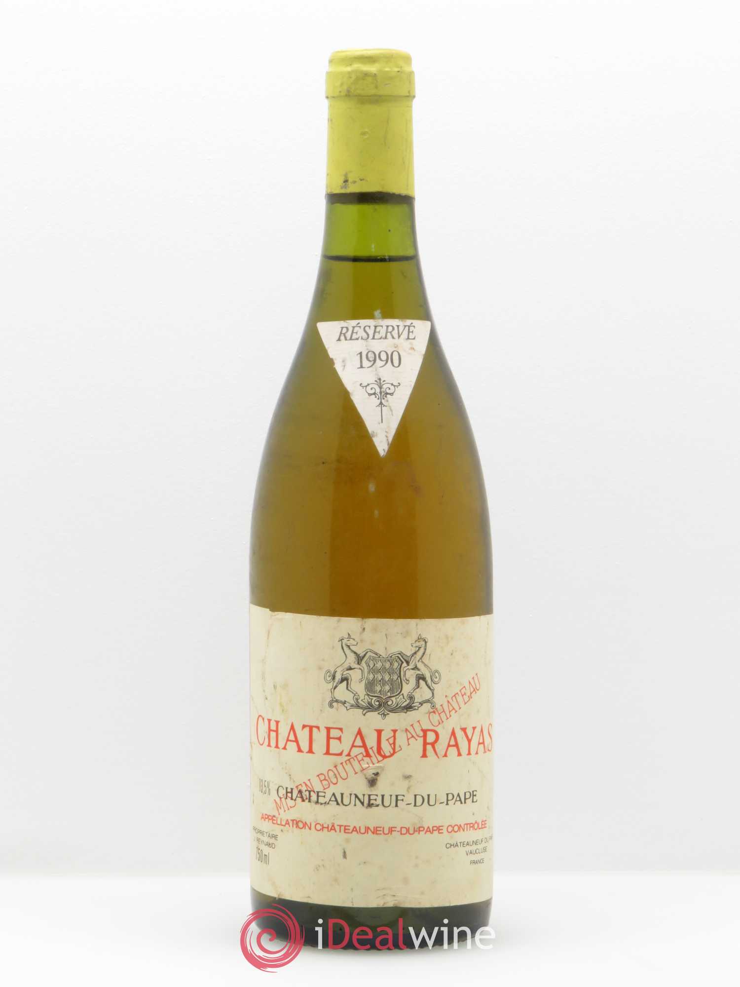 Châteauneuf-du-Pape Château Rayas Emmanuel Reynaud 1990 - Lot de 1 bouteille - 0